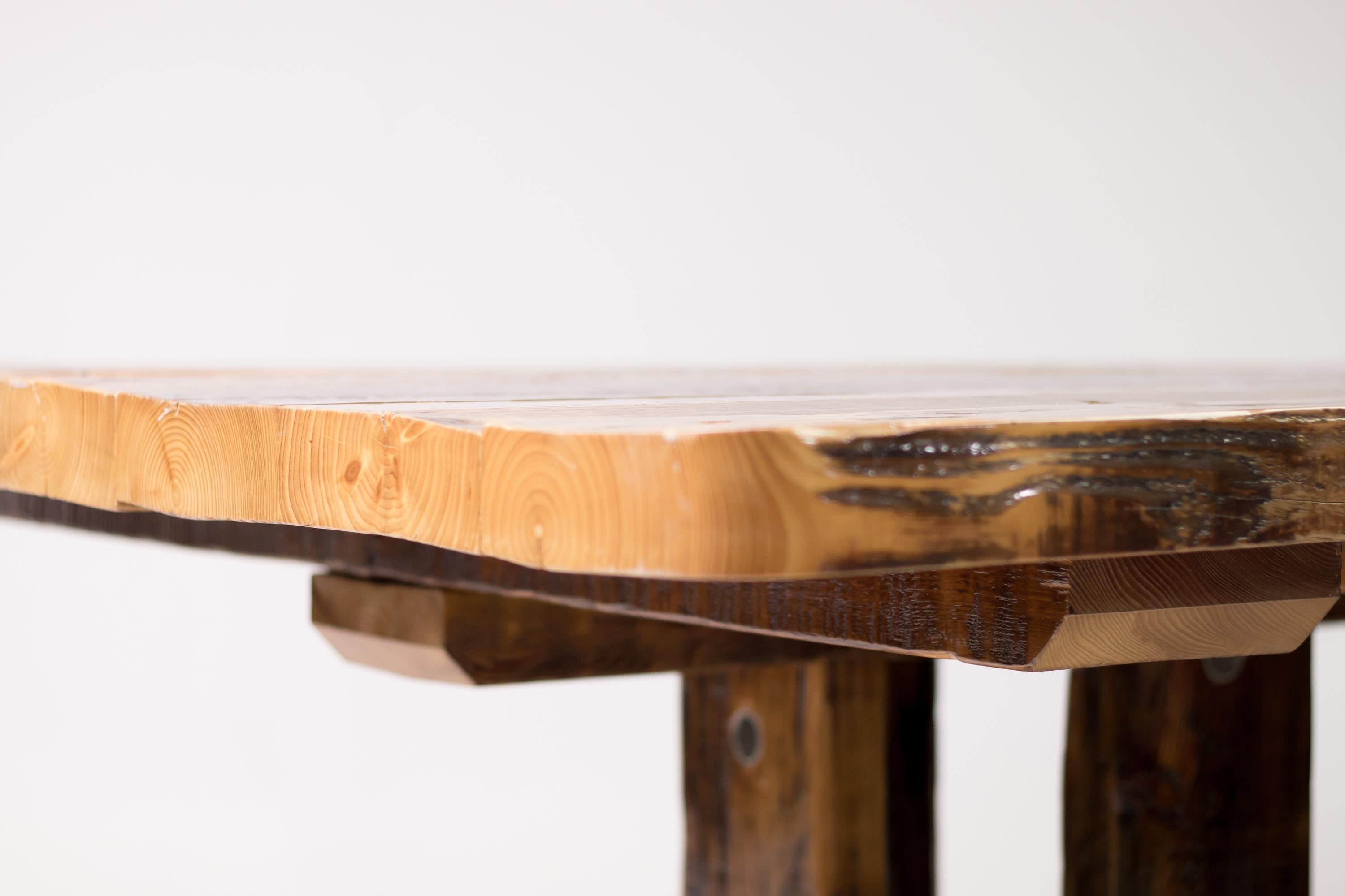 Contemporary Unique Piet Hein Eek Scrap Wood Dining Table