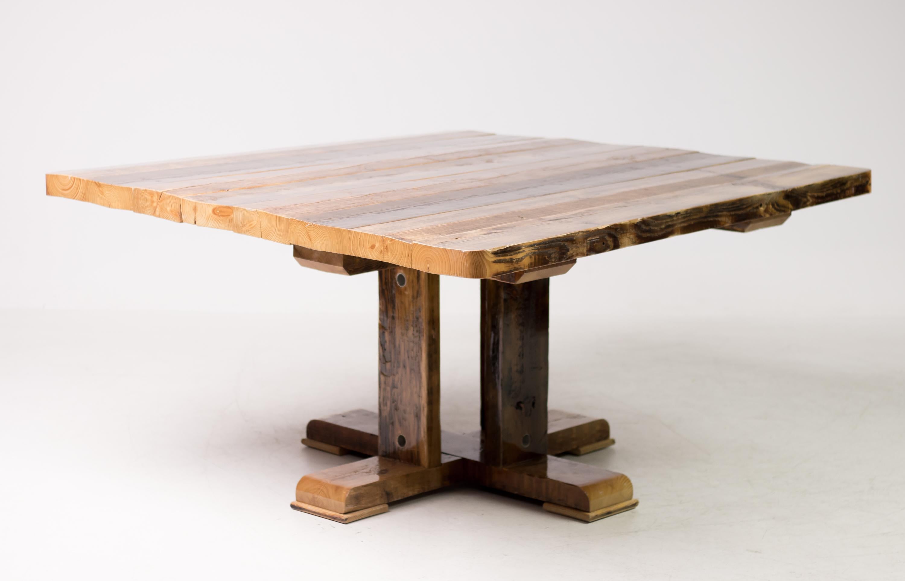 Unique Piet Hein Eek Scrap Wood Dining Table 1