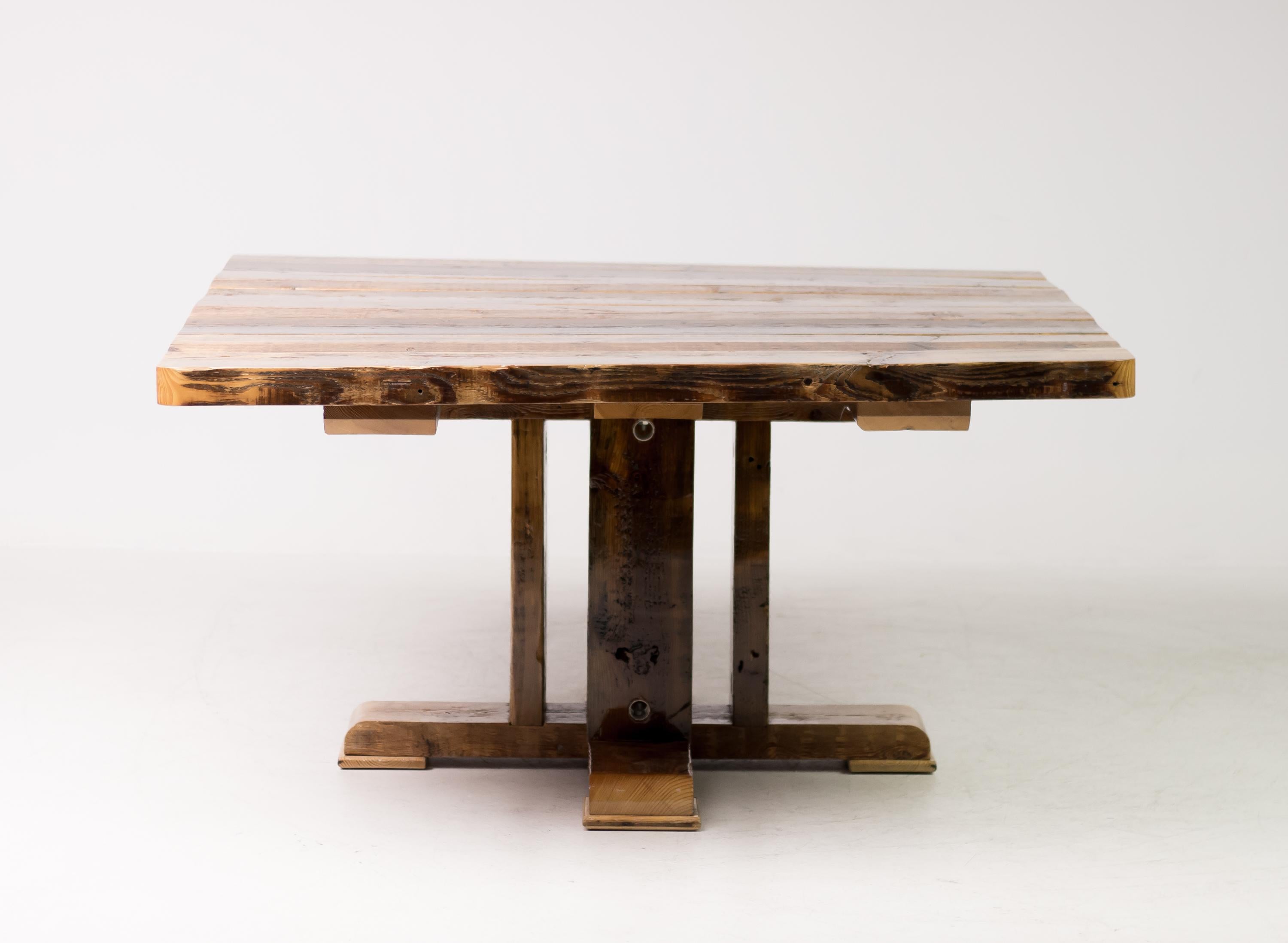 Unique Piet Hein Eek Scrap Wood Dining Table 2