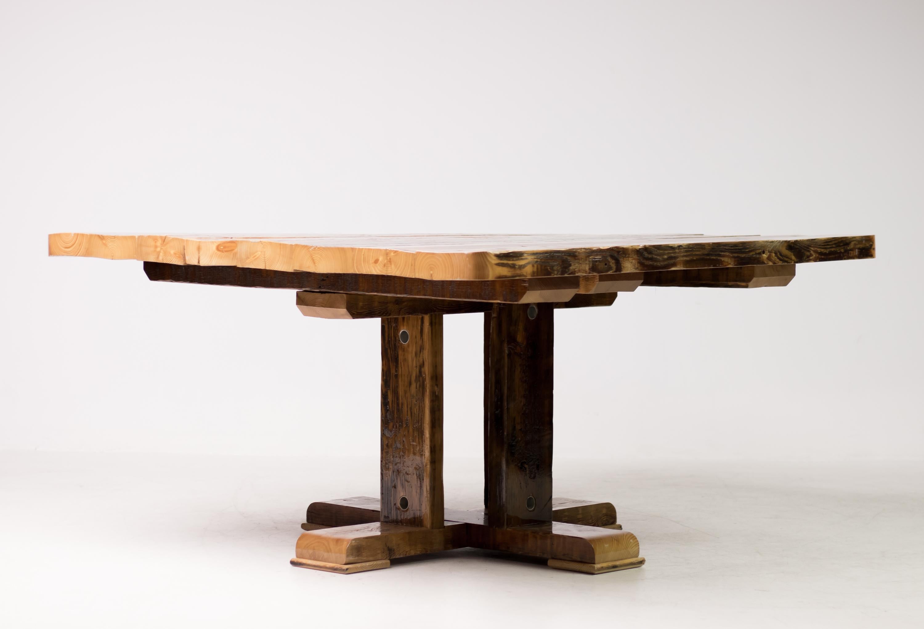 Unique Piet Hein Eek Scrap Wood Dining Table 3