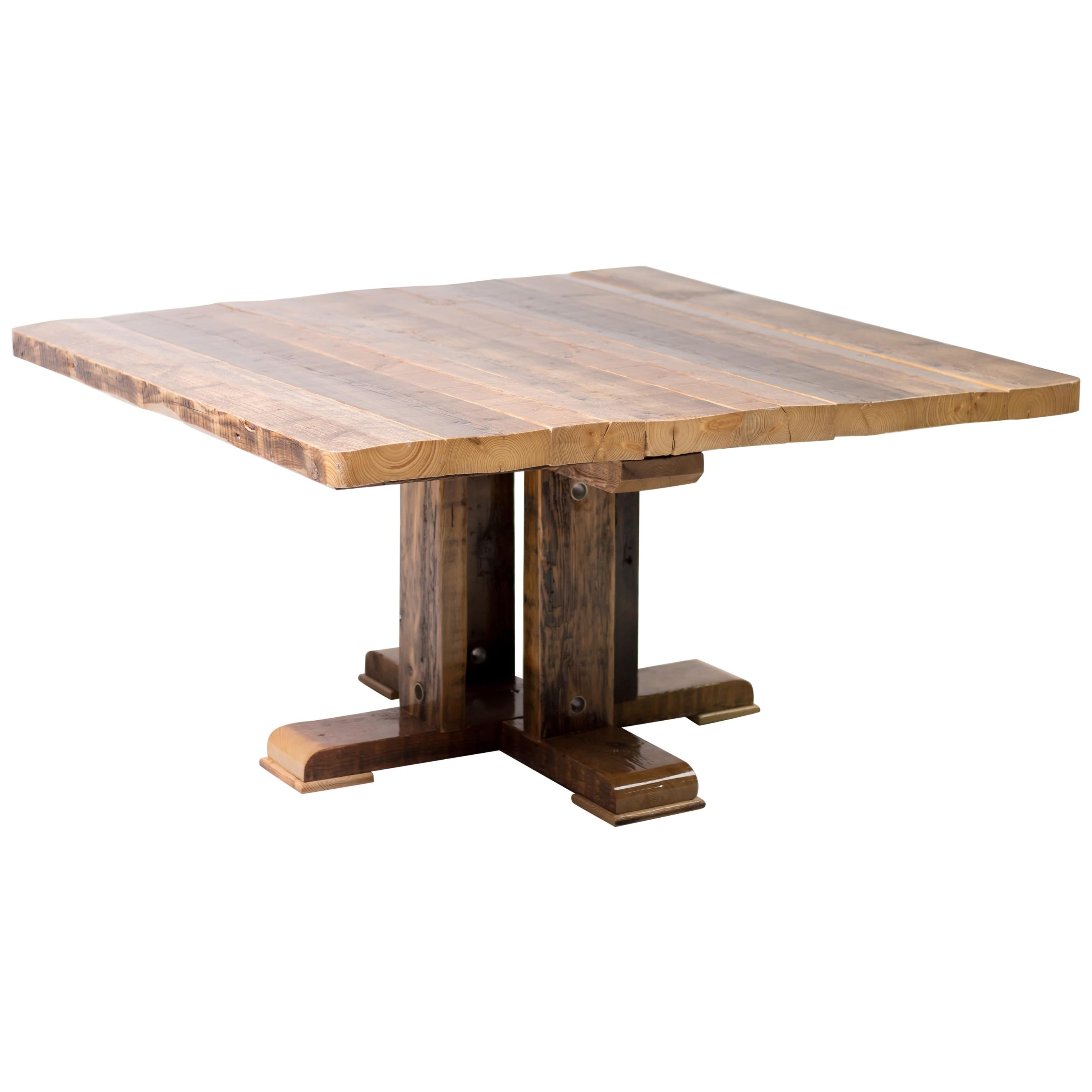 Unique Piet Hein Eek Scrap Wood Dining Table
