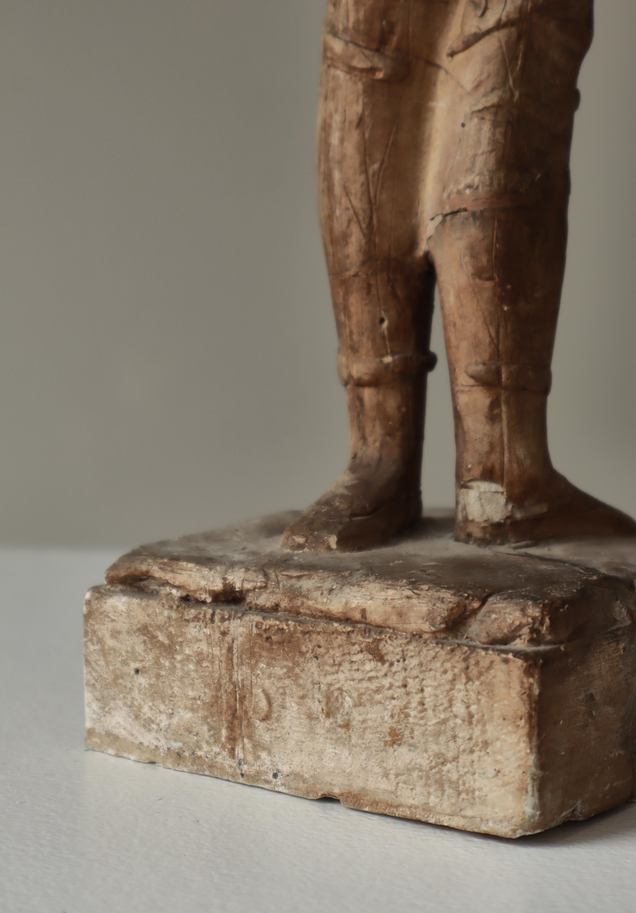 Sculpture unique en plâtre d'Arlequin par Einar Utzon-Frank, Danemark, années 1930 en vente 3