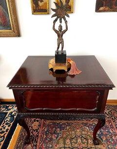 Unique Pop Up Bar Art Deco Vienna 1890 Chippendale Style