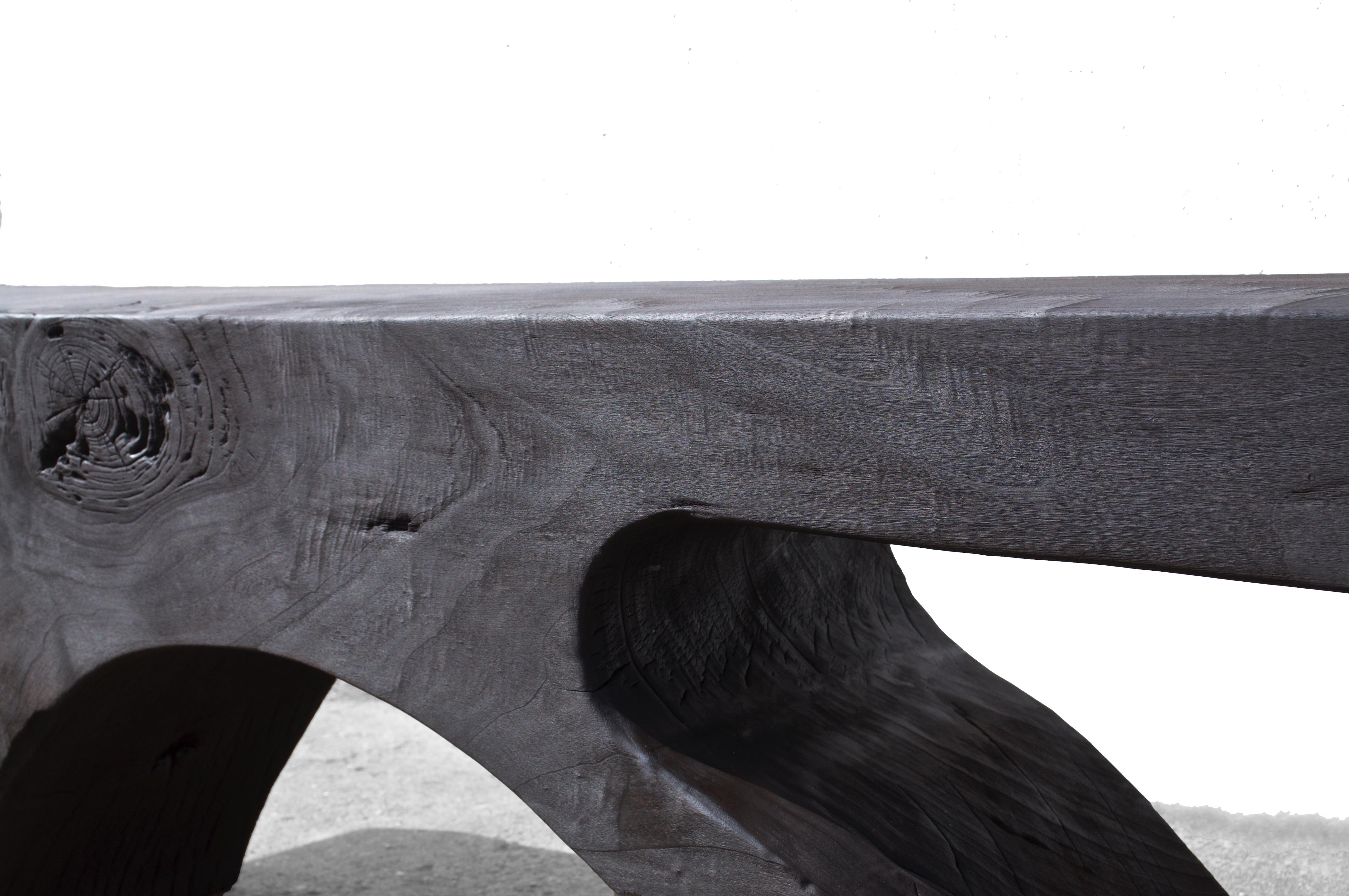 Contemporary Unique Bench Sculpted by Jörg Pietschmann For Sale
