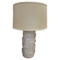 Lampe de table en porcelaine unique