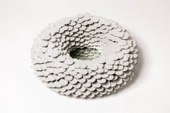 Unique Porcelain Mirror by Mart Schrijvers, 2016