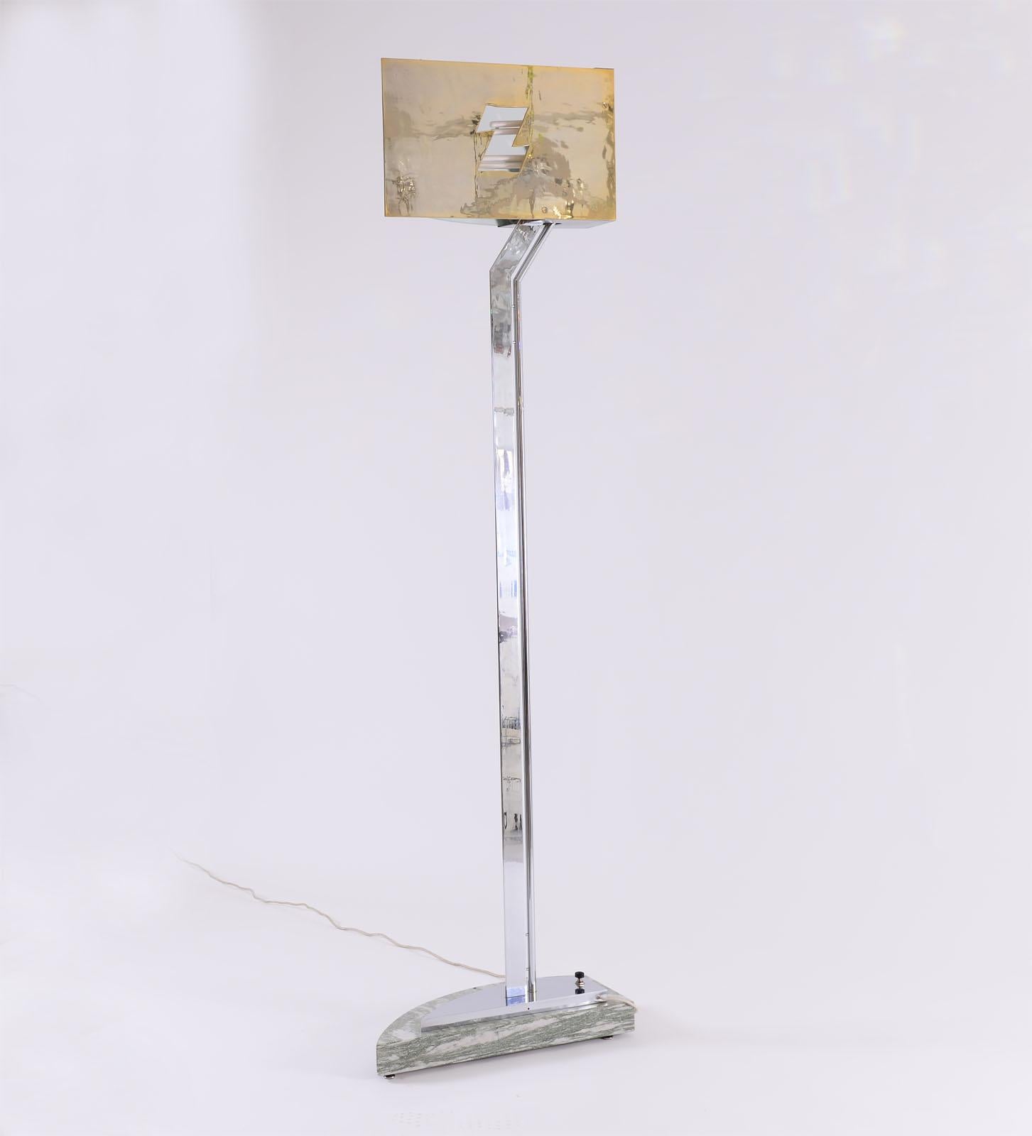 20th Century Unique Postmodern Floor Lamp by Hans Hollein for the Central Bank Austria For Sale
