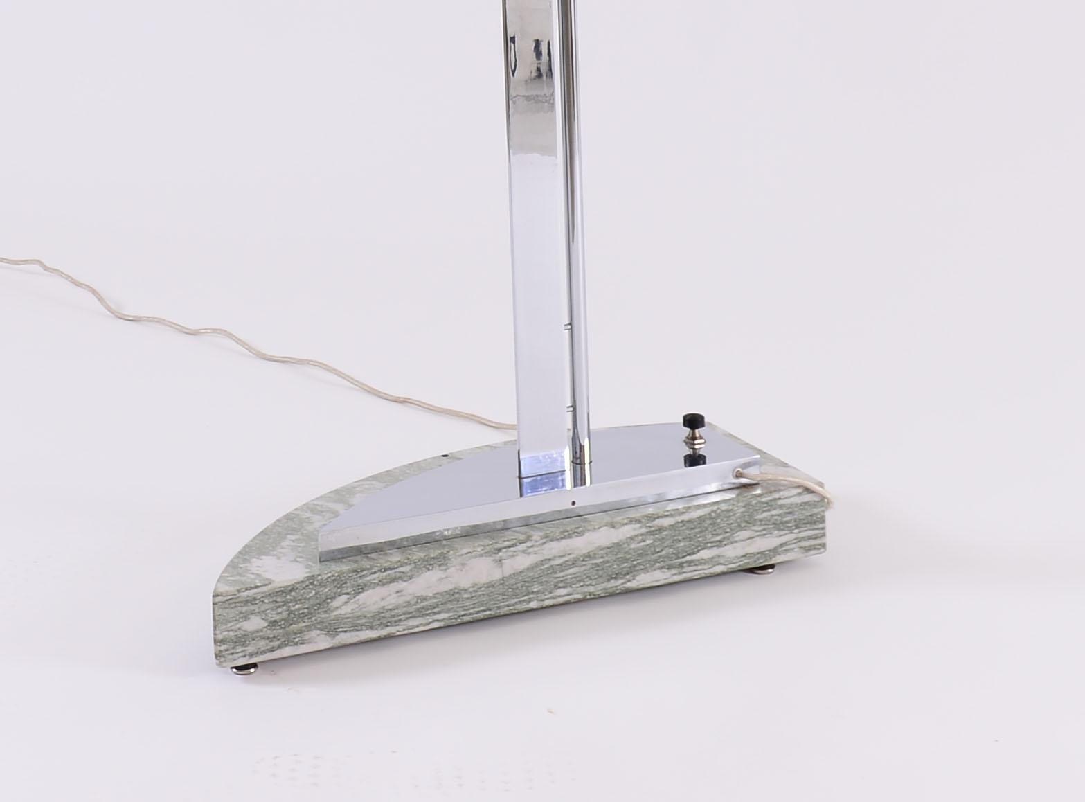 Glass Unique Postmodern Floor Lamp by Hans Hollein for the Central Bank Austria For Sale