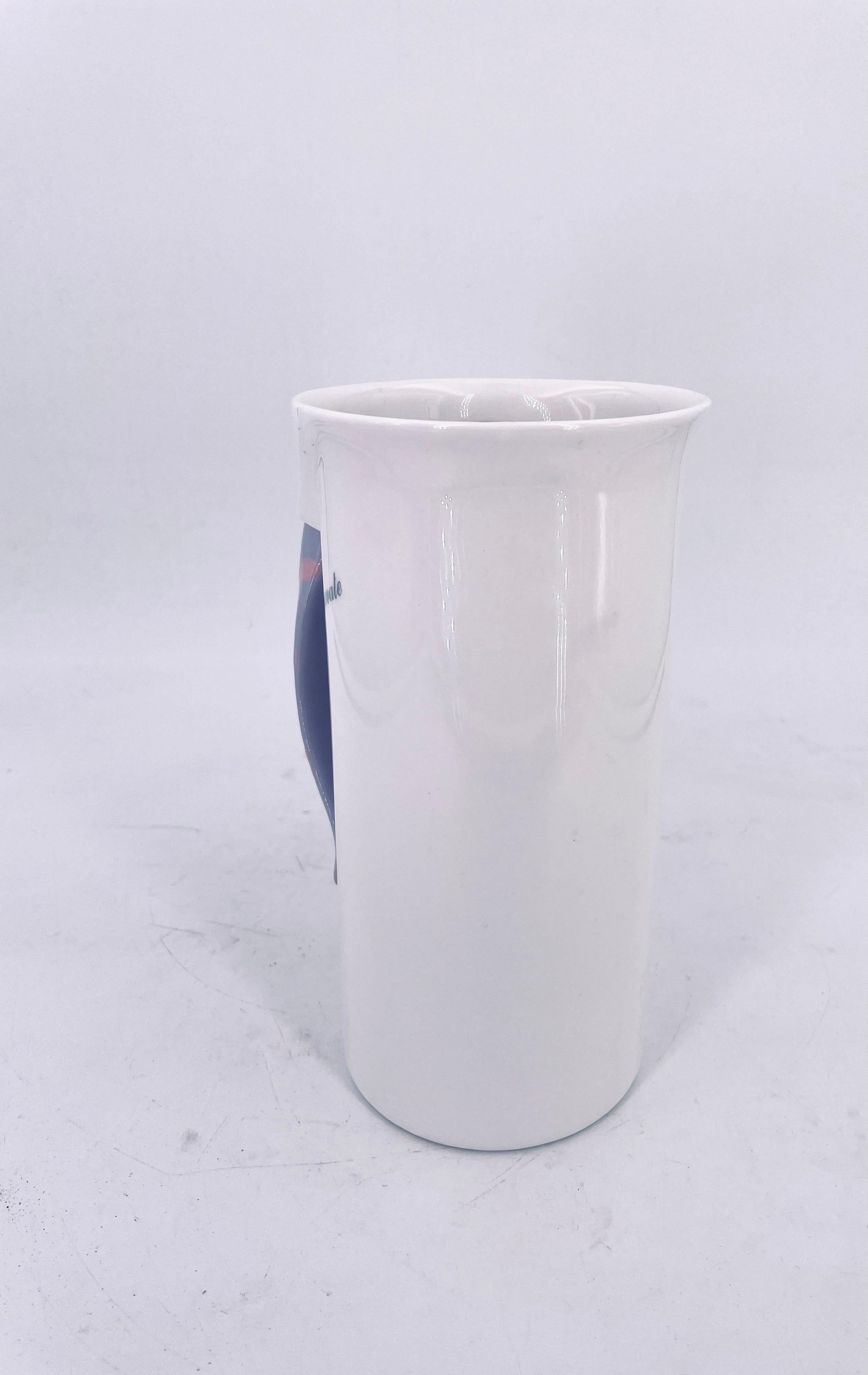 Unique Postmodern Memphis Era Rare Japanese Porcelain Pitcher 