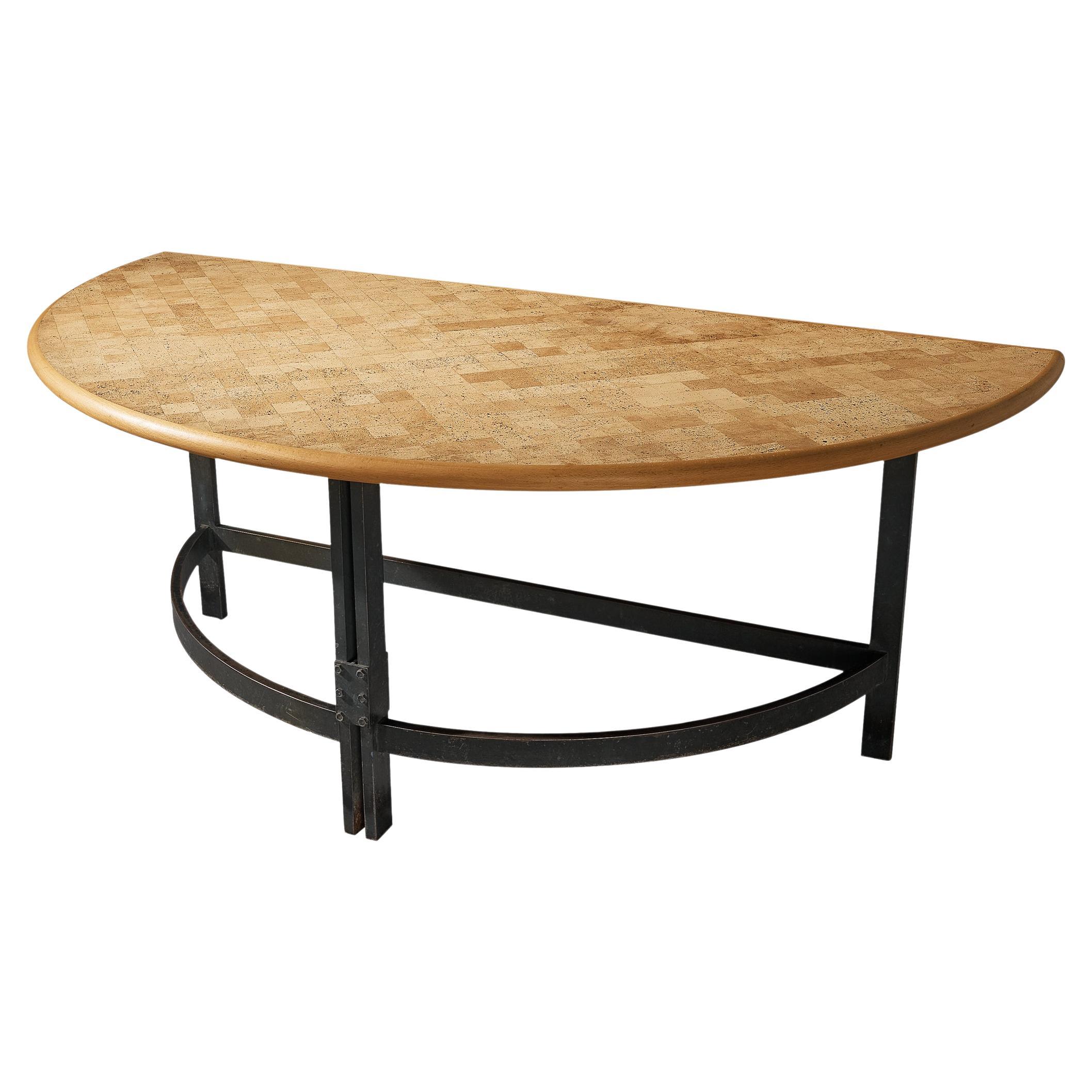 Unique French Salon Table in Transition Style, wood Beech For Sale at ...