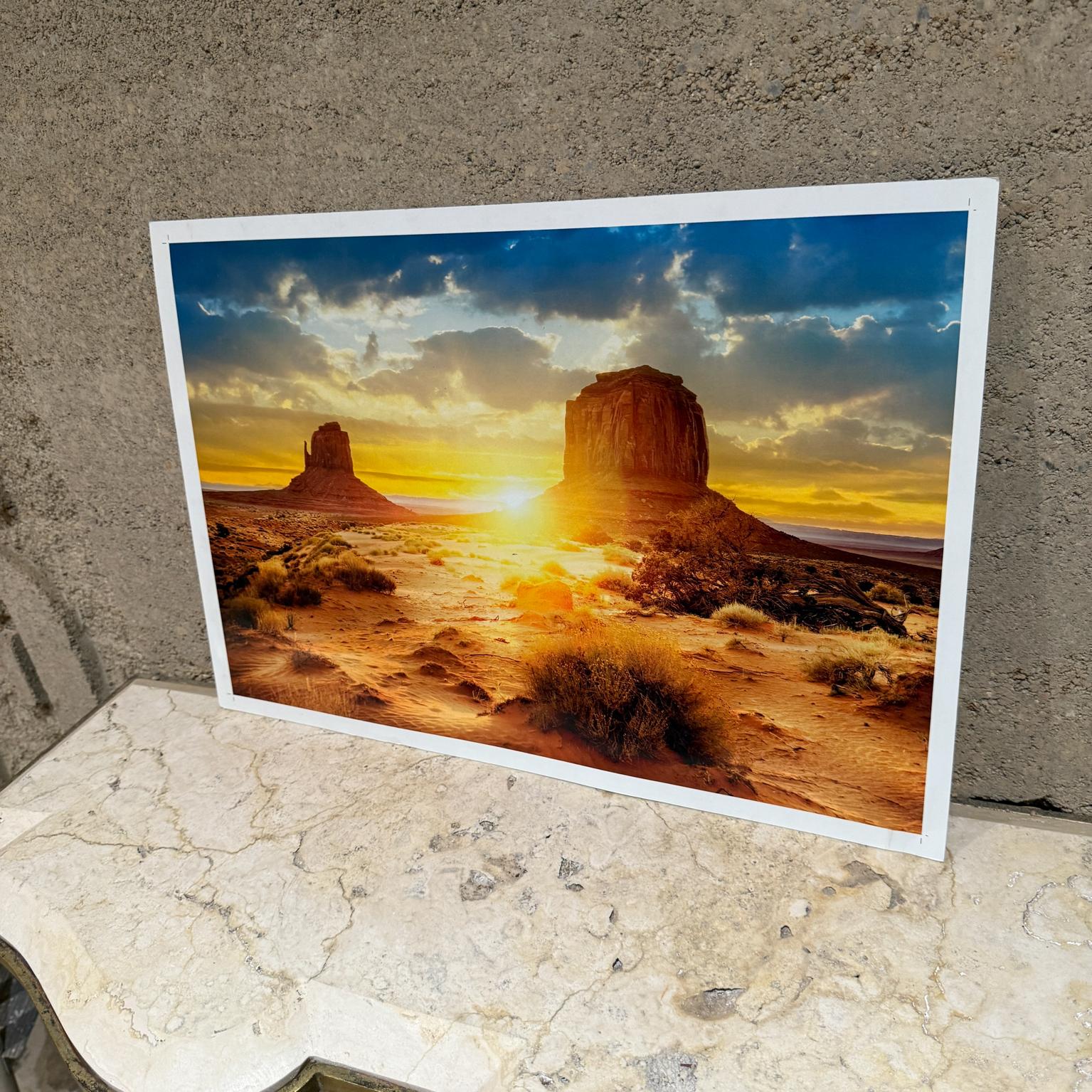 Américain Photographie couleur professionnelle unique d'un coucher de soleil dans l'Utah en vente
