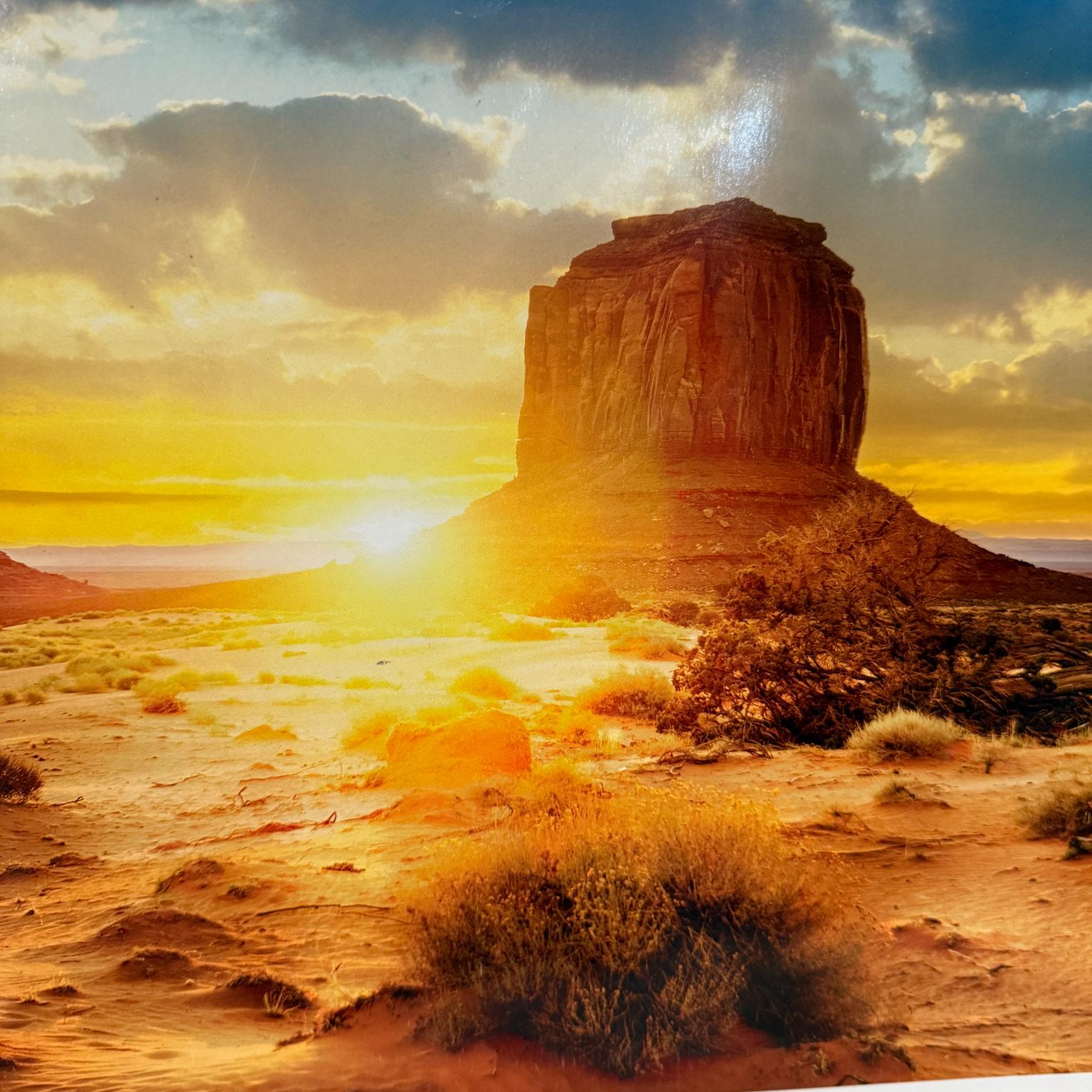 Photographie couleur professionnelle unique d'un coucher de soleil dans l'Utah en vente 2