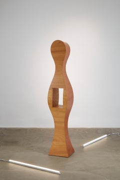 Lampada da terra totemica Coca-Cola unica nel suo genere di Pucci De Rossi