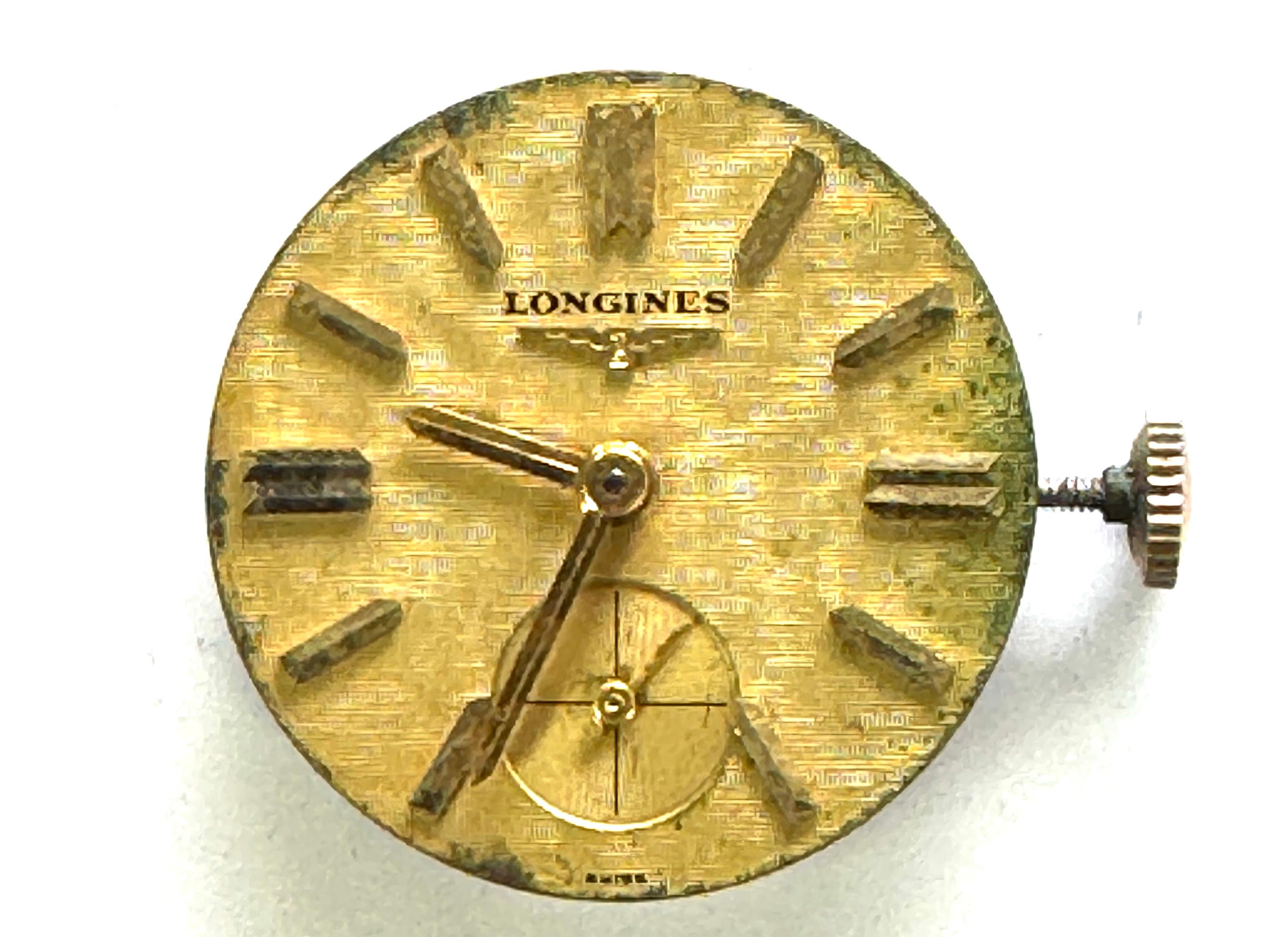 Women's or Men's Unique Rare Longines 14K Wrist Watch Manual Wind 455 866 Antique 1958