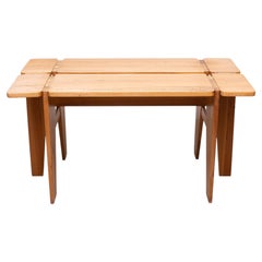 Unique Rauni Peippo Apila Pine Writing table Finland 1960