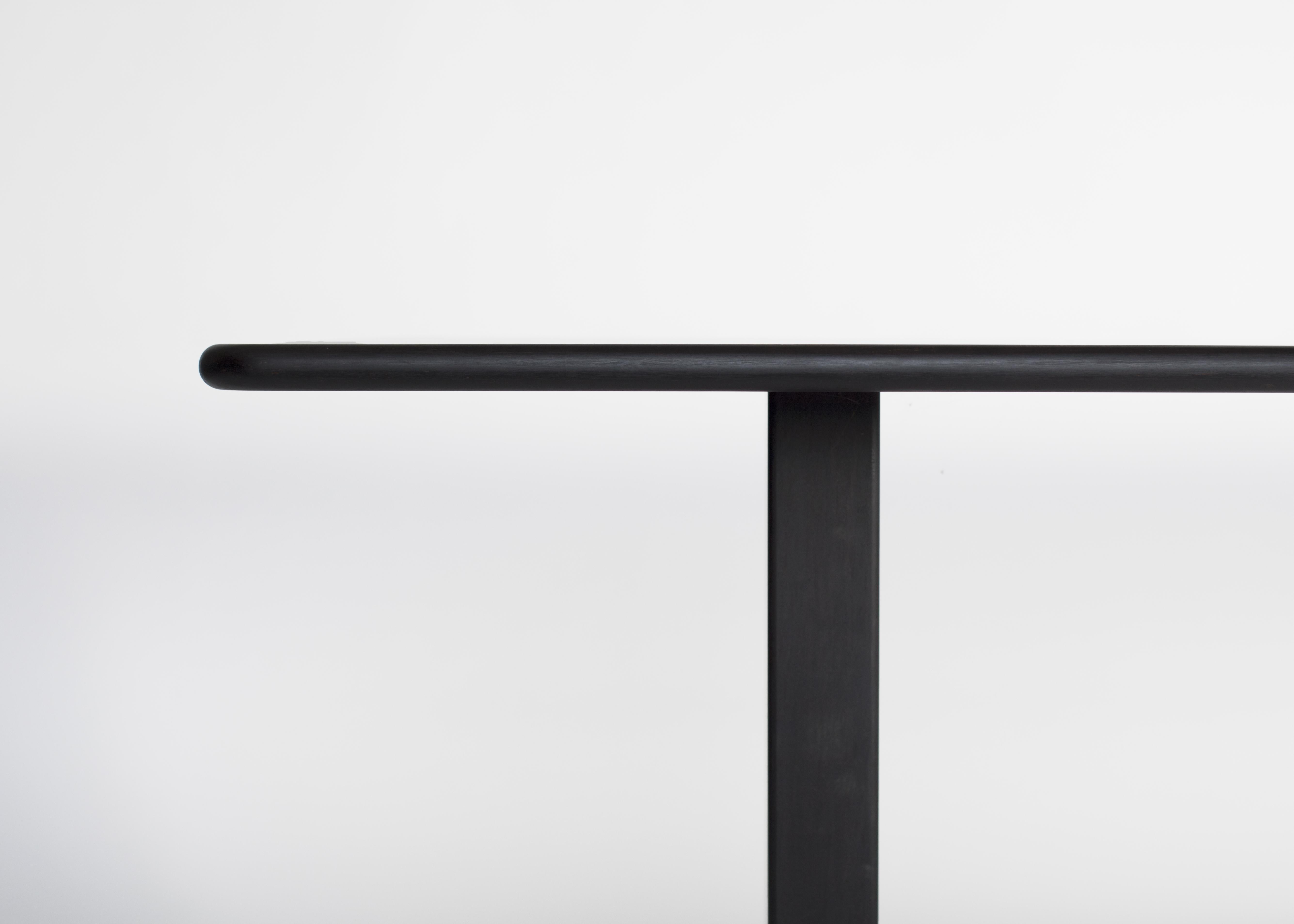 Postmoderne Table rectangulaire unique à chevrons en forme d'arbre de Jesse Sanderson en vente