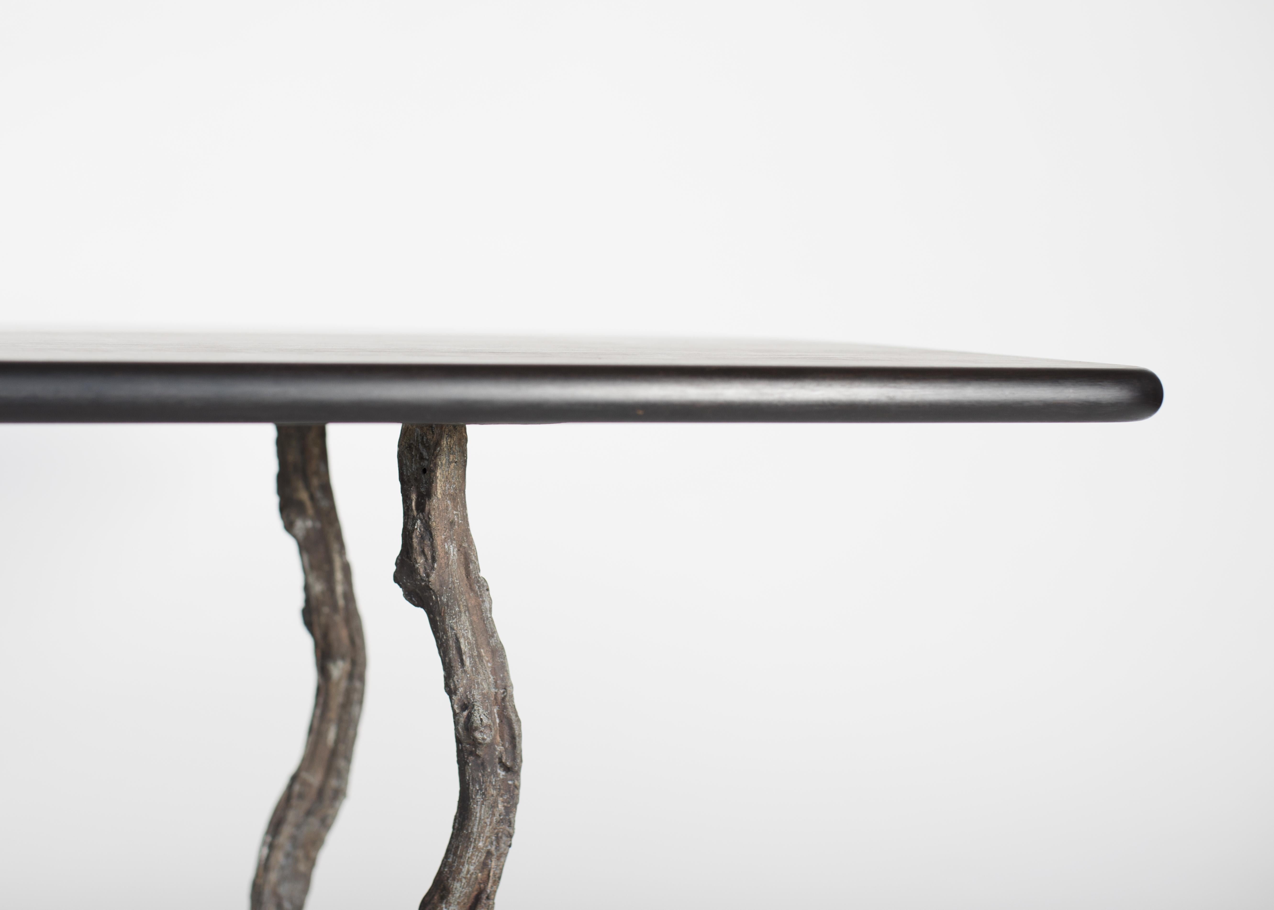 Unique Rectangular Treebone Table by Jesse Sanderson In New Condition For Sale In Geneve, CH