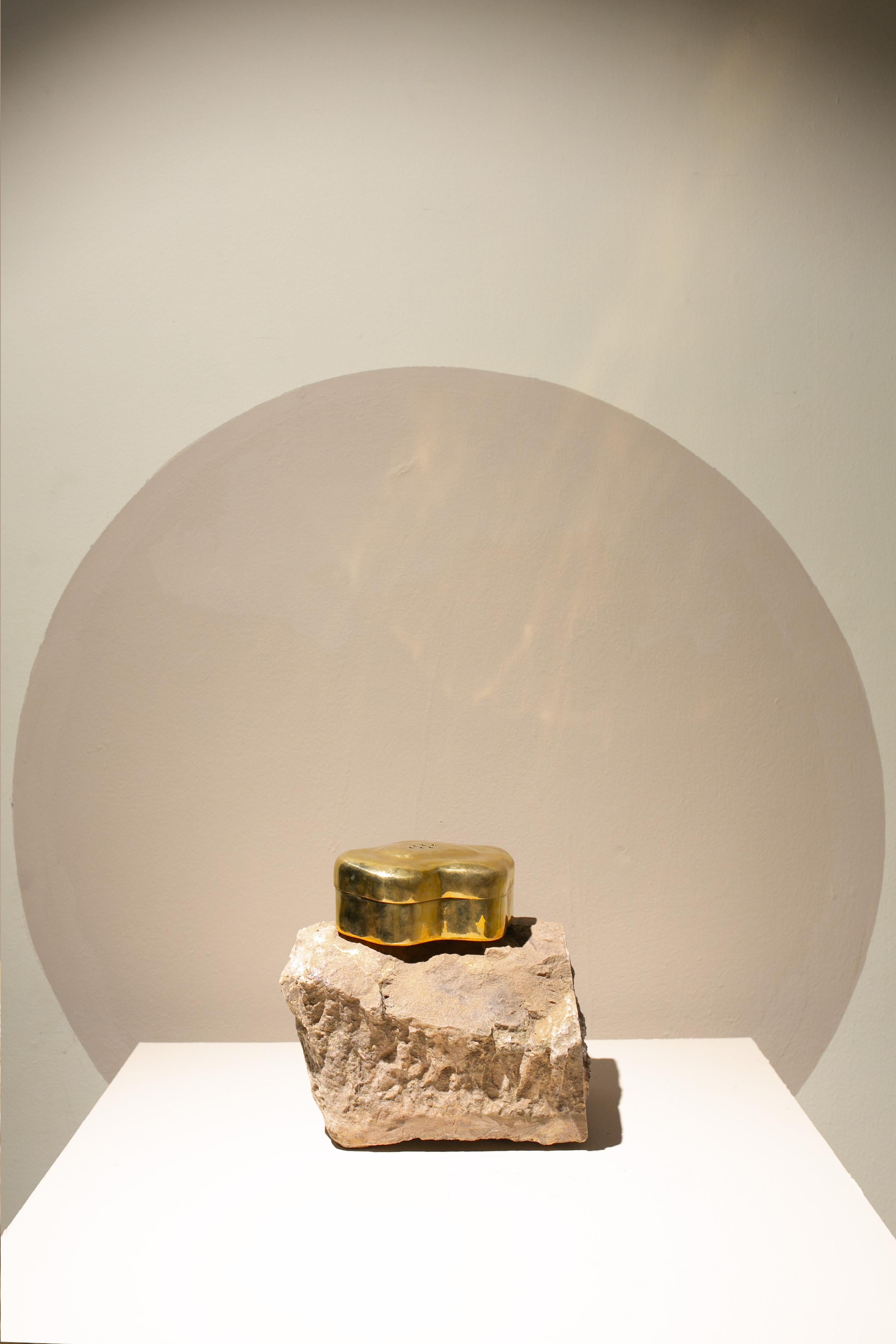 Other Unique Recycled Brass Incense Burner by Newblue For Sale
