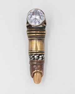 Unique Relics Ring in Metals & Cubic Zirconia by RAW FLOW Marianna Klimaszka