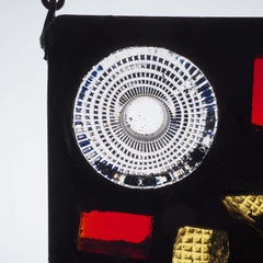 Unique Relief in Glass and Metal by Erik Höglund, Boda, Sweden