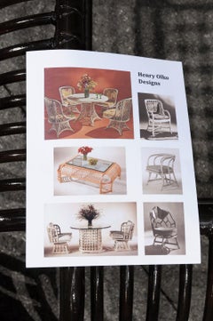 Tavolino da caffè espresso Rib Series di Henry Olko, restaurato e unico nel suo genere, circa 1979