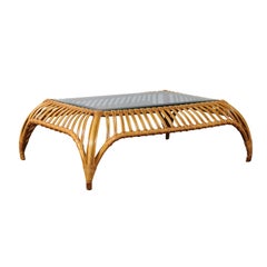 Retro Unique Restored Tiara Coffee Table by Henry Olko for Willow and Reed, circa 1979