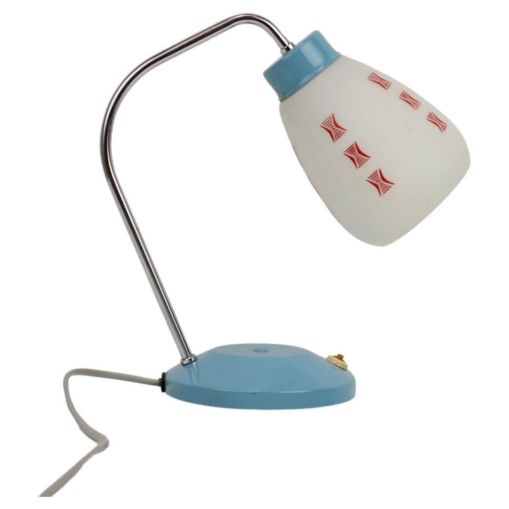 Unique Retro Table Lamp, Lidokov, 1960's, Czechoslovakia For Sale