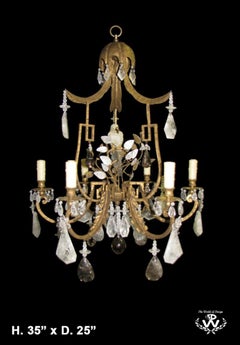 Einzigartig Bergkristall-Kronleuchter, Faberge esque