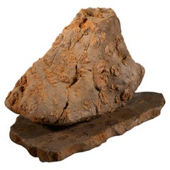 Unique Rock Large Sculpture in Jurassic Natural Rock by NERINEA