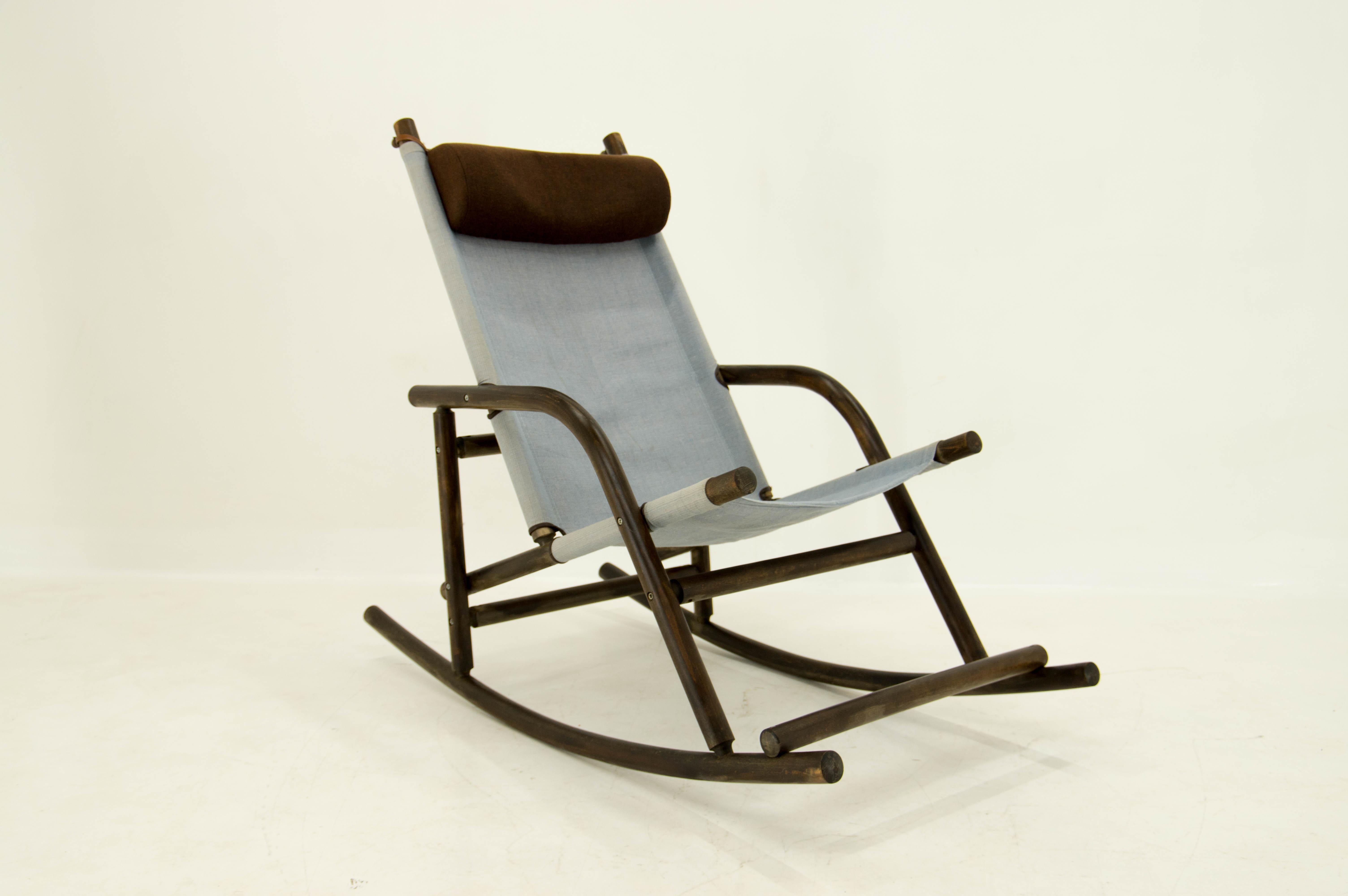 Late 20th Century Unique Rocking Chair, 1960s