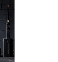 Bougie médium unique Roots par Jeremy Descamps