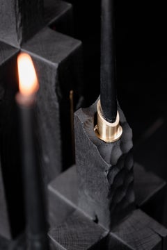 Petite bougie Unique Roots de Jeremy Descamps