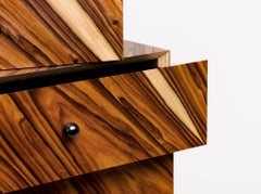 Unique Rosewood Chest of Drawers 'Schubladenstapel #1311, Swiss Made