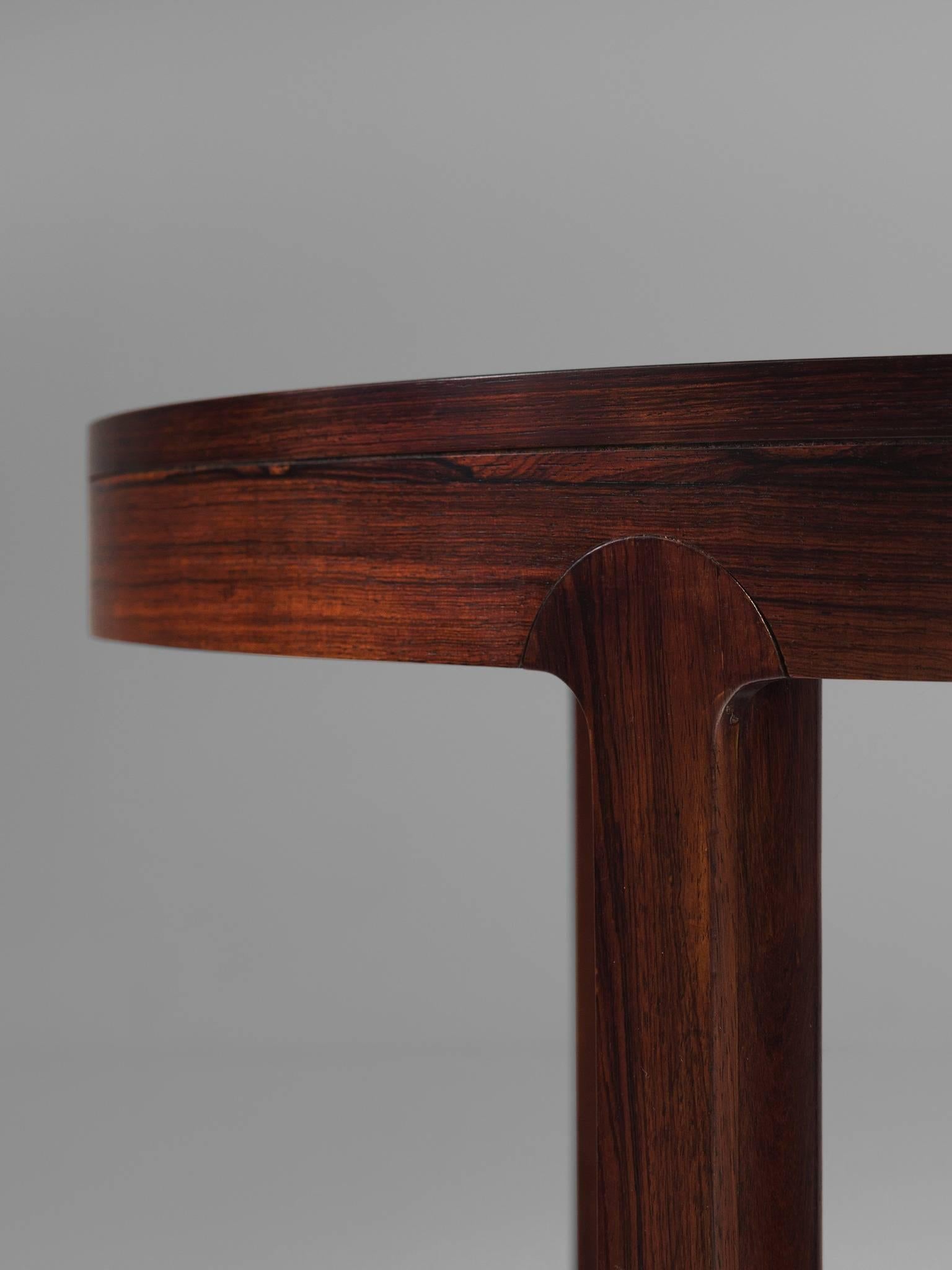 Unique Rosewood Table by Danish Master Cabinet Maker 3