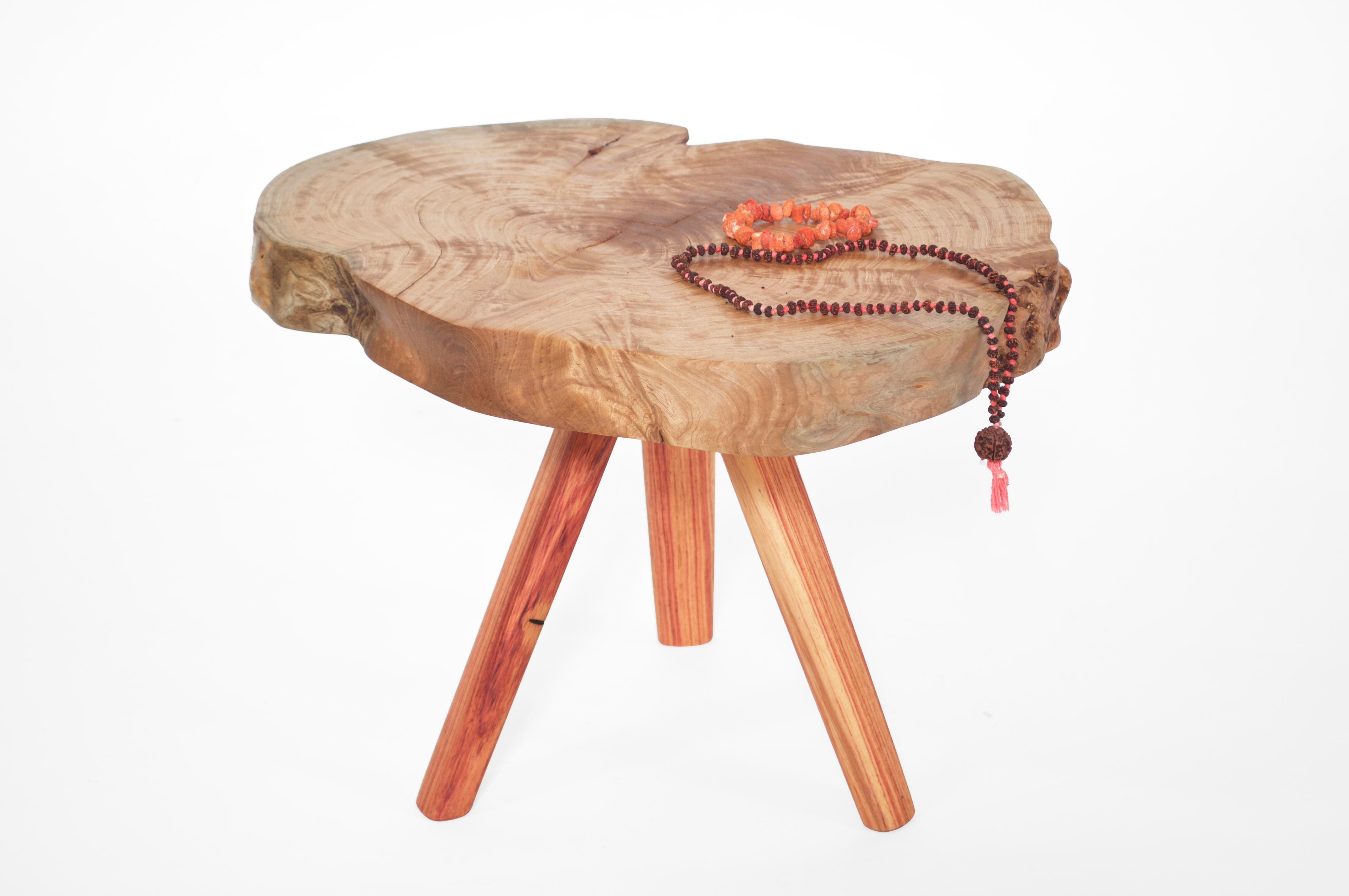 Unique Rosewwood Signed Table by Jörg Pietschmann 2