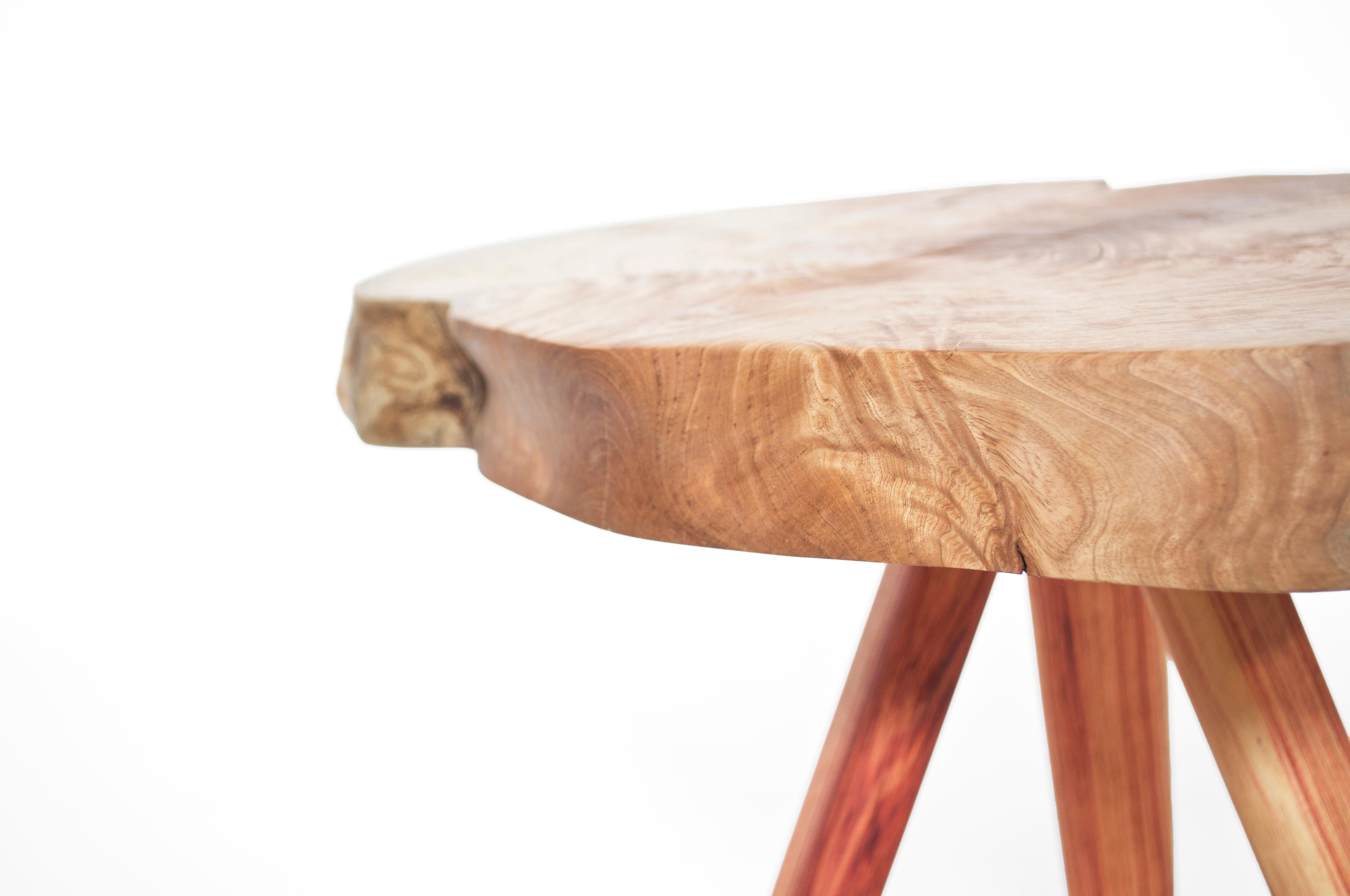Contemporary Unique Rosewwood Signed Table by Jörg Pietschmann