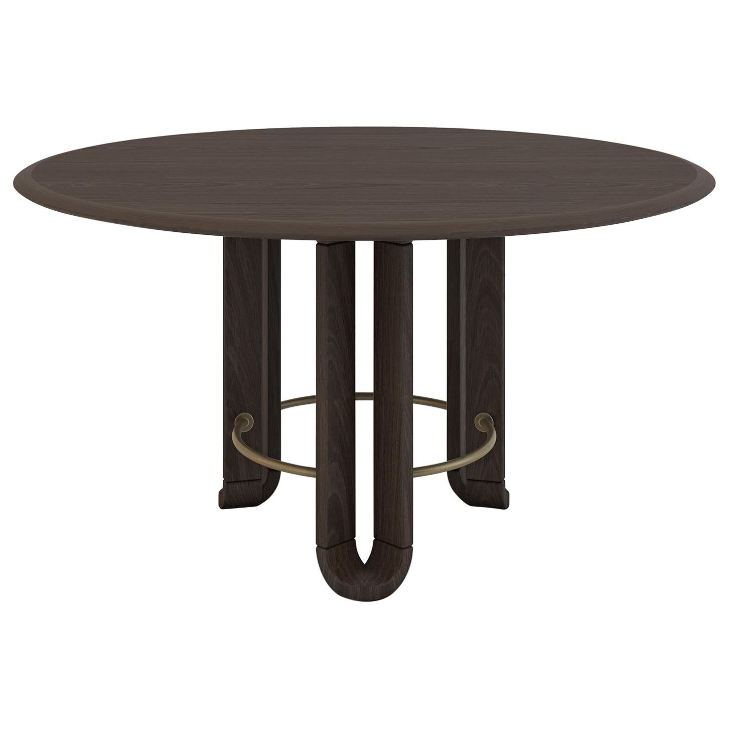 Unique Round Yaprak Dining Table by Ekin Varon