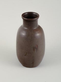 Unique Royal Copenhagen Ceramic Vase by Carl Halier / Patrick Nordstrøm