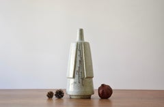 Unique Royal Copenhagen Melike Ababiyanik Grand Vase Sculptural Danois ca 1960s