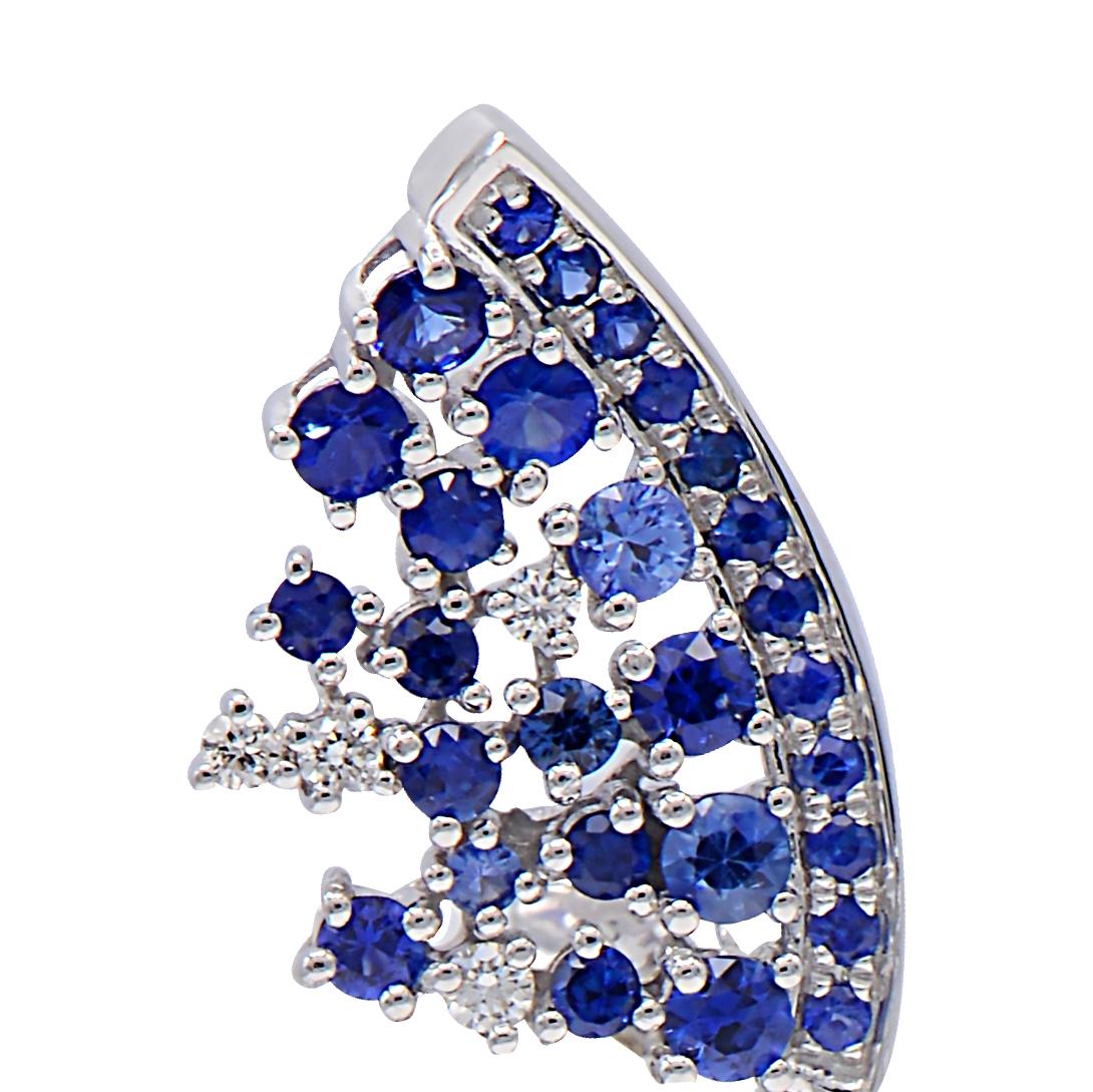 unique sapphire earrings