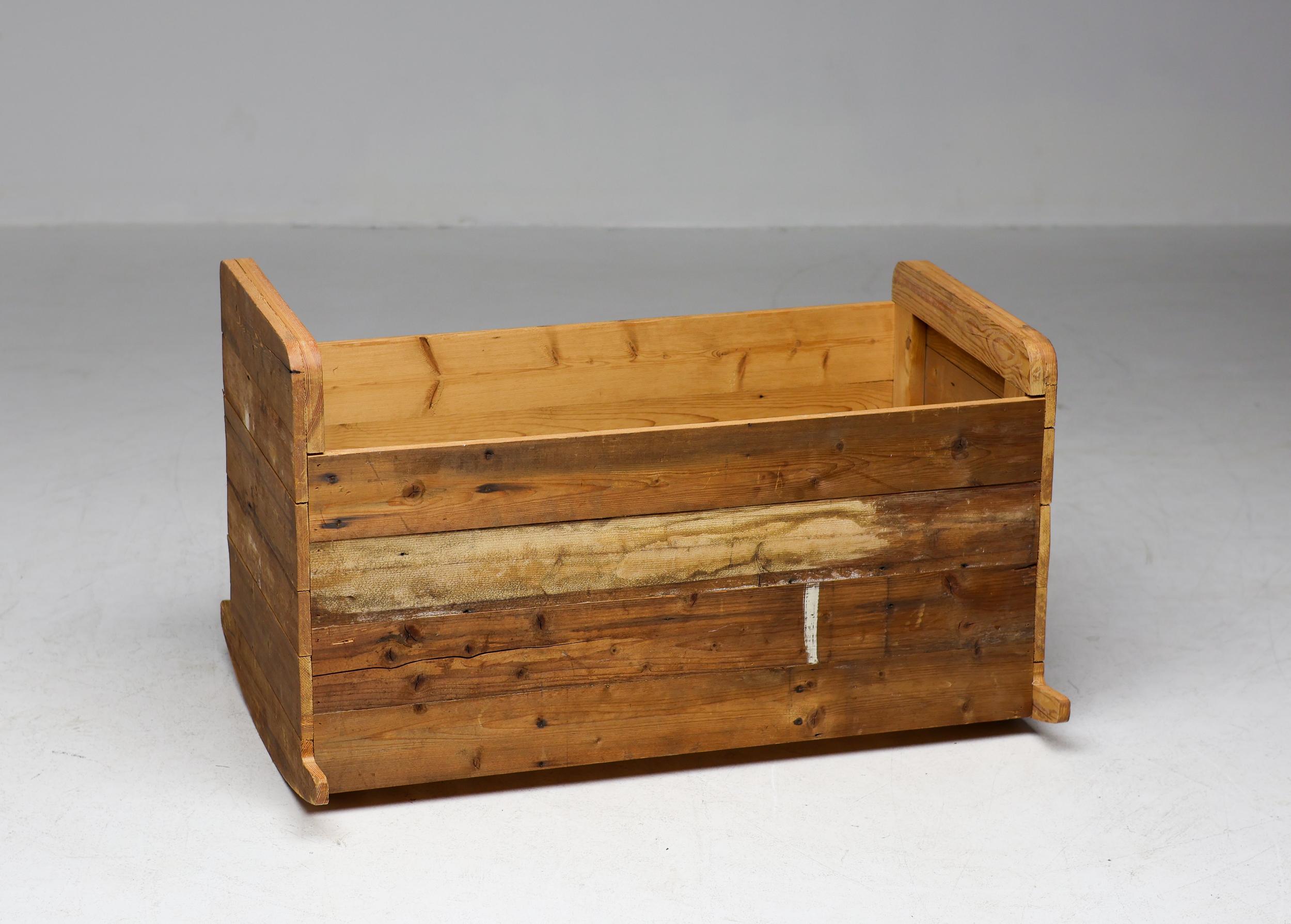 Néerlandais Manteau à bascule unique en bois de récupération de Piet Hein Eek en vente