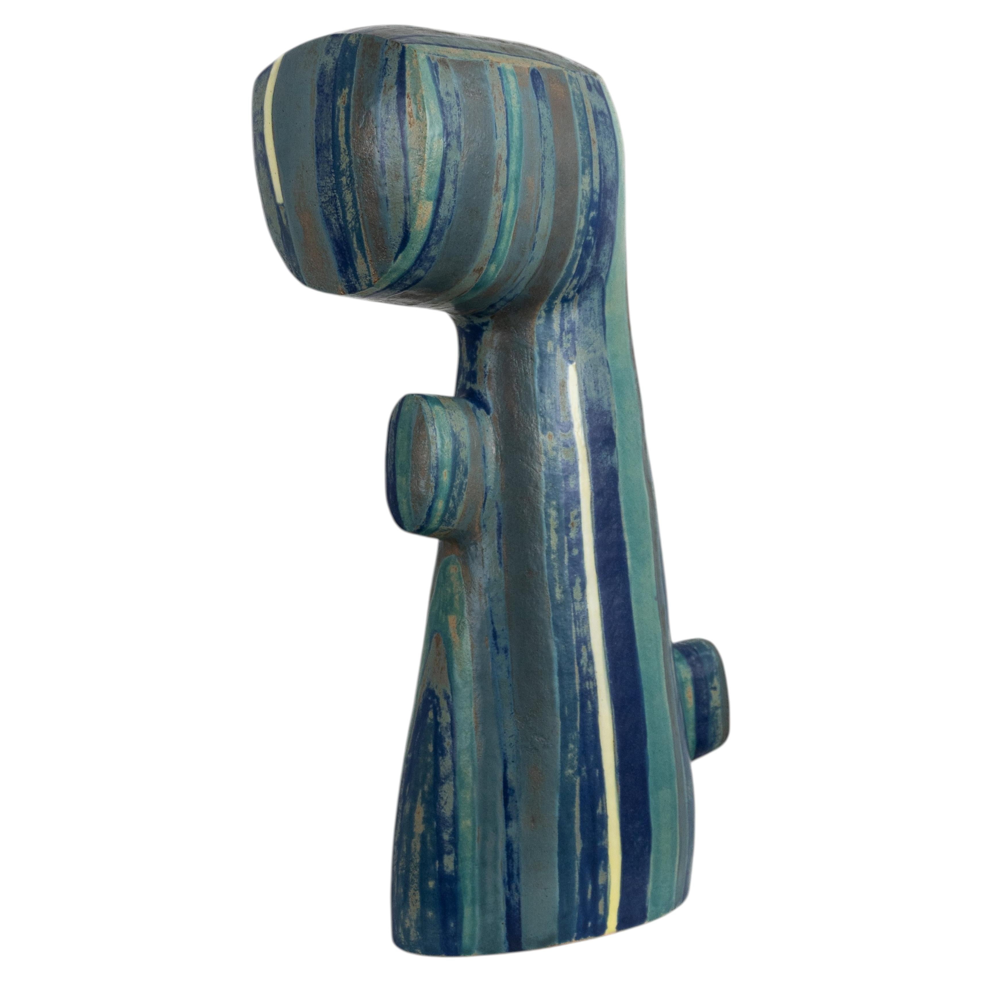 Traccia scultorea unica in ceramica di Austin Coudriet
