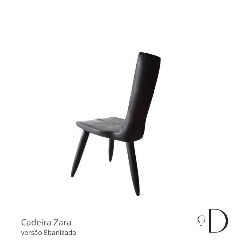 Organic Modern Unique Sculptural Chair, Zara by Gustavo Dias For Sale
