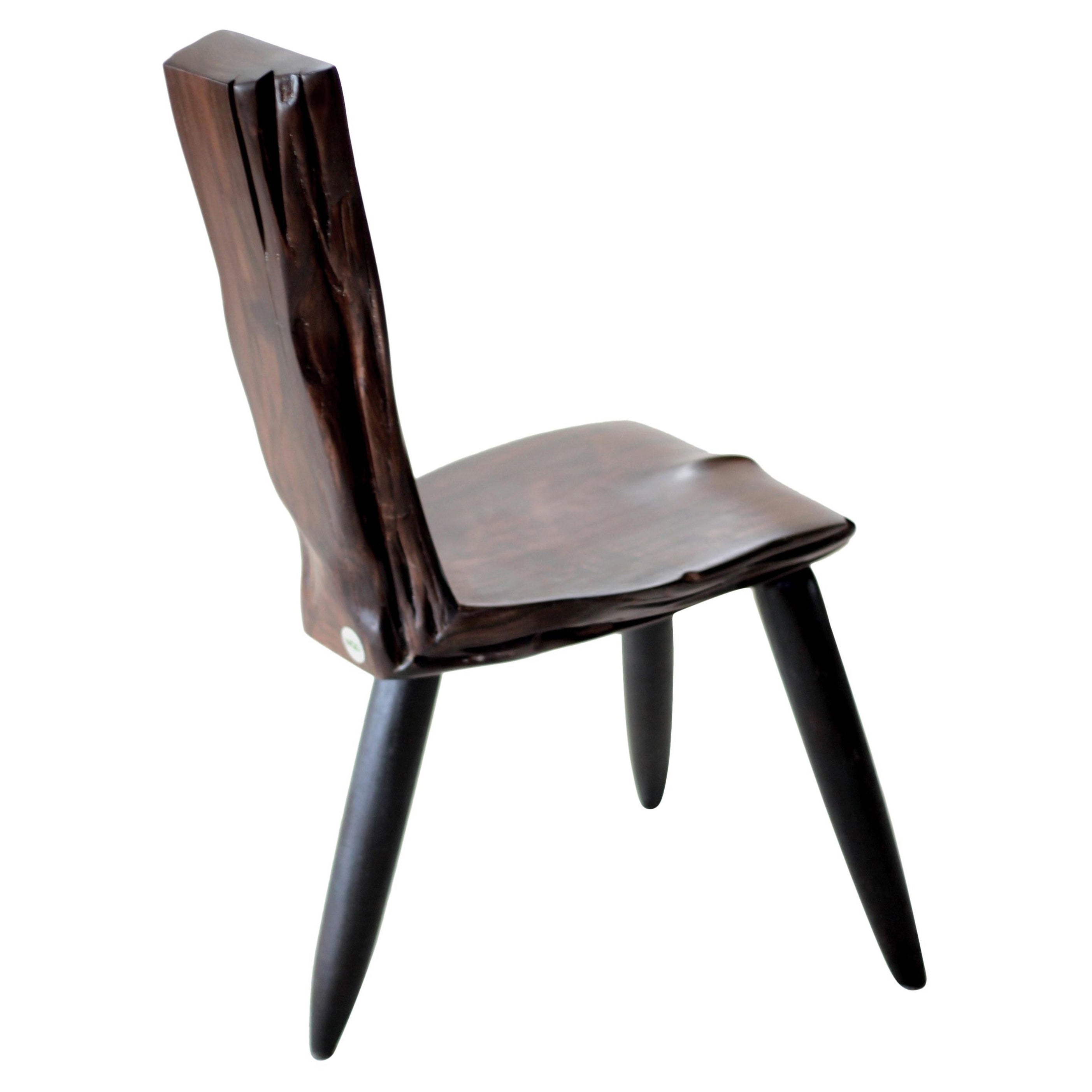 Unique Sculptural Chair, Zara by Gustavo Dias For Sale
