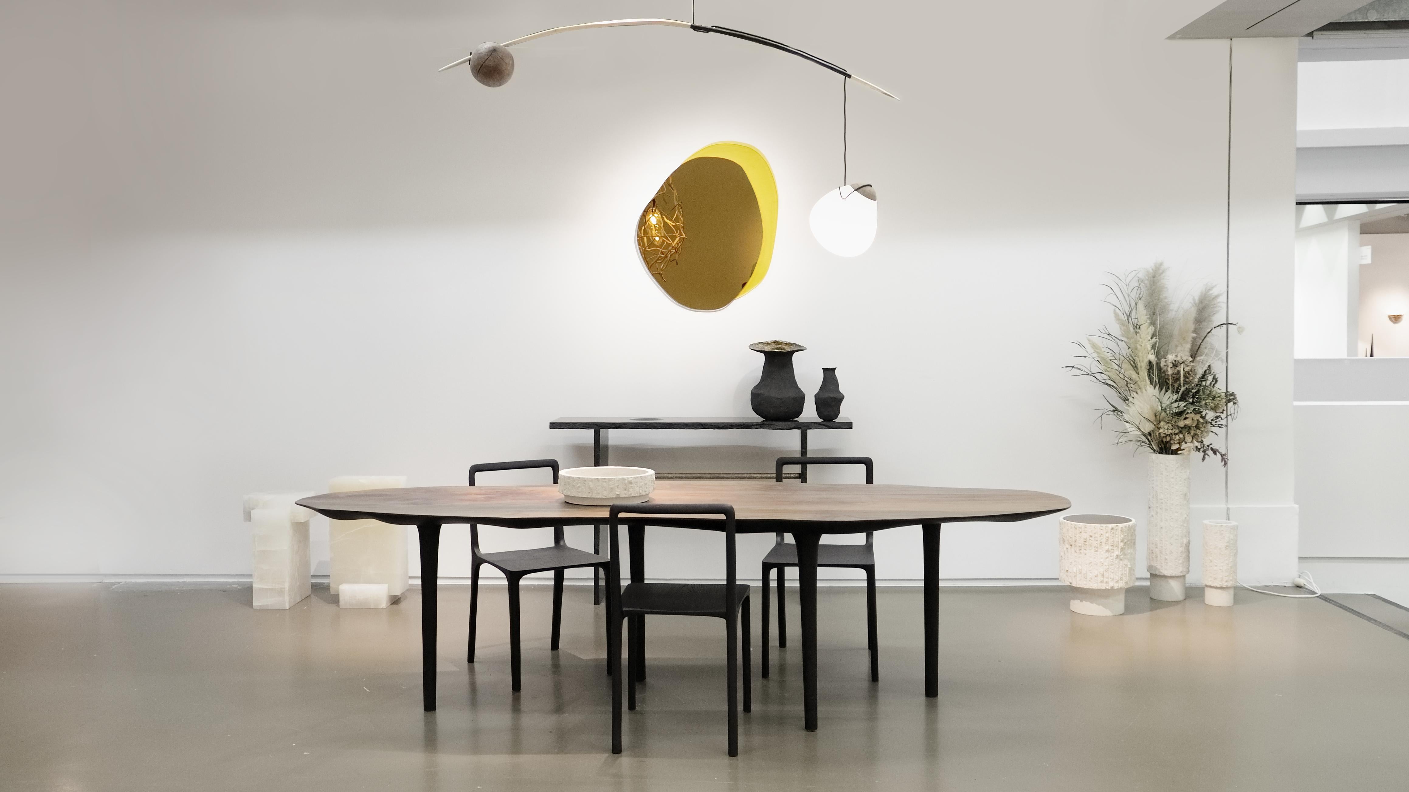 Unique Sculptural Dining Table Signed by Cedric Breisacher 4