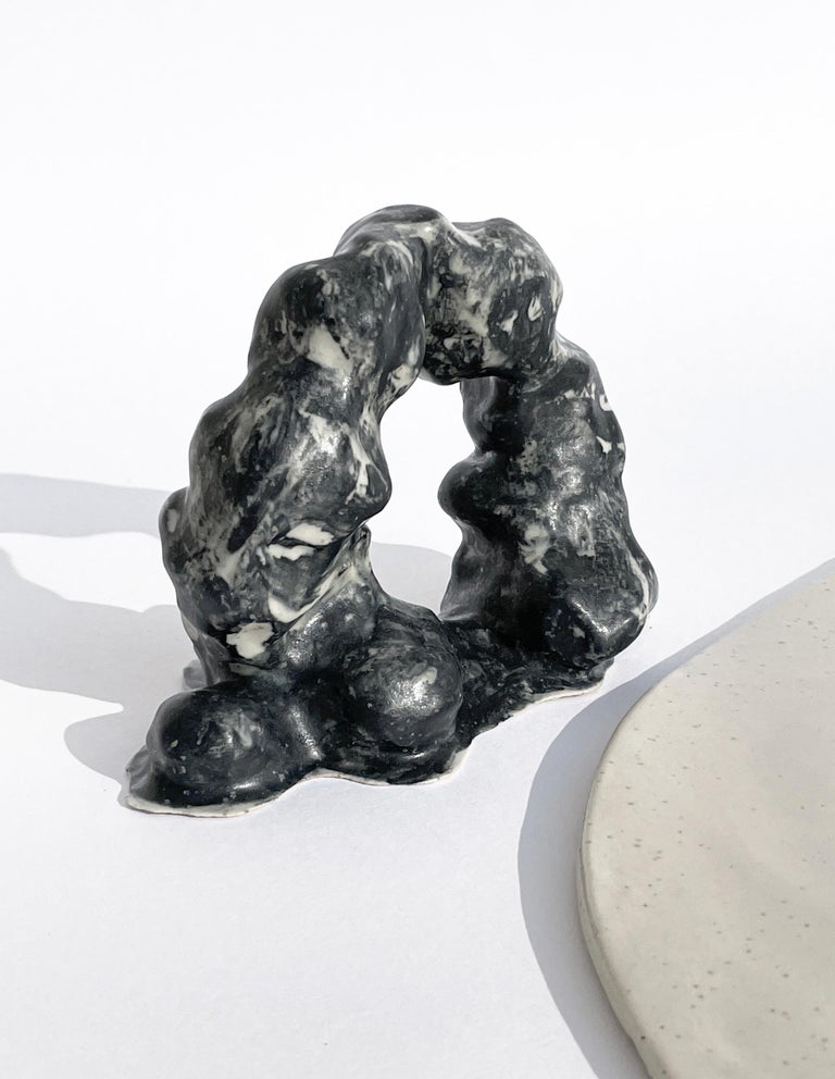 Unique Sculptural 'Gongshi' Plates N0.28 Objet d'Art Matt finish For