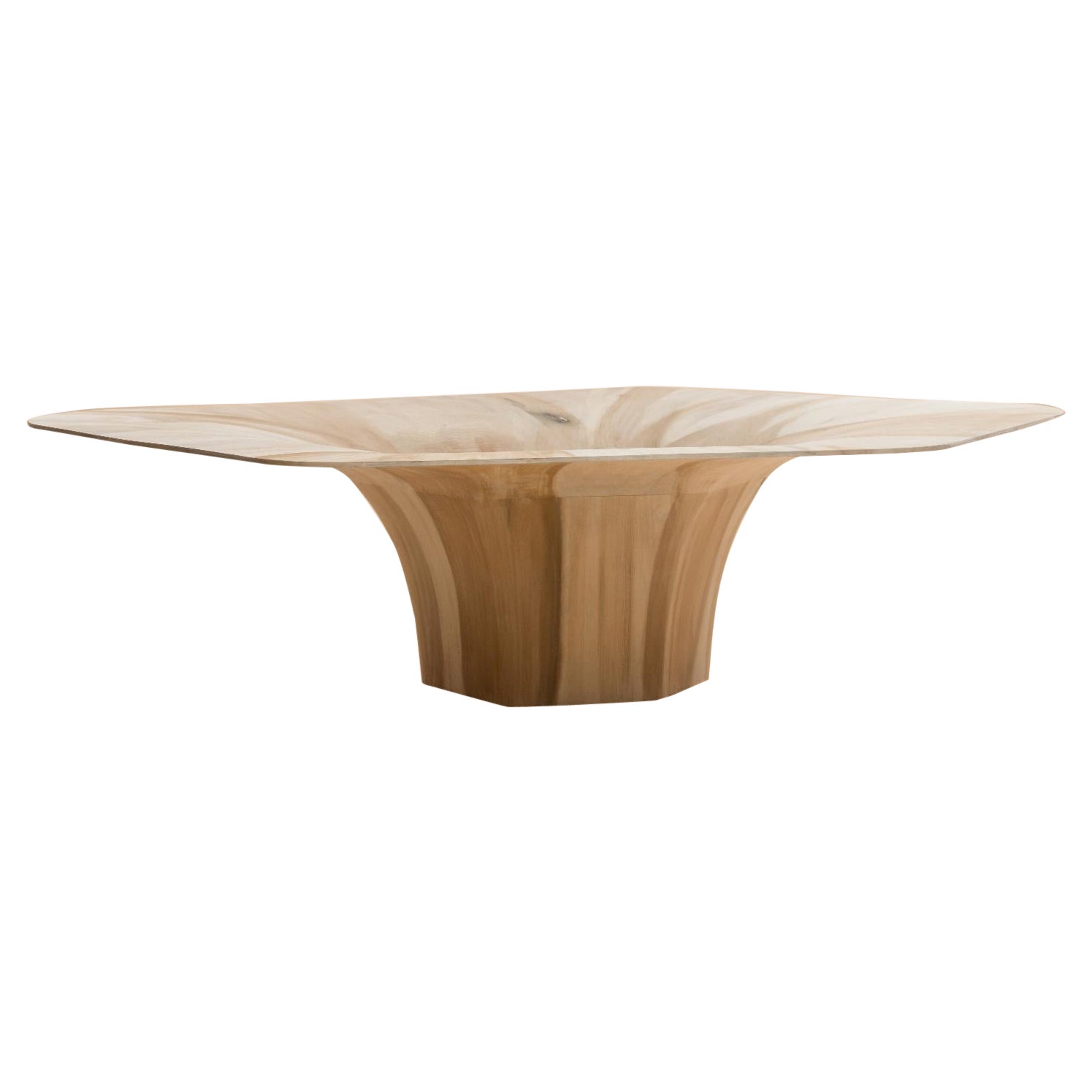 Unique Sculptural Maple Wood Dune Coffee Table by Pietro Franceschini