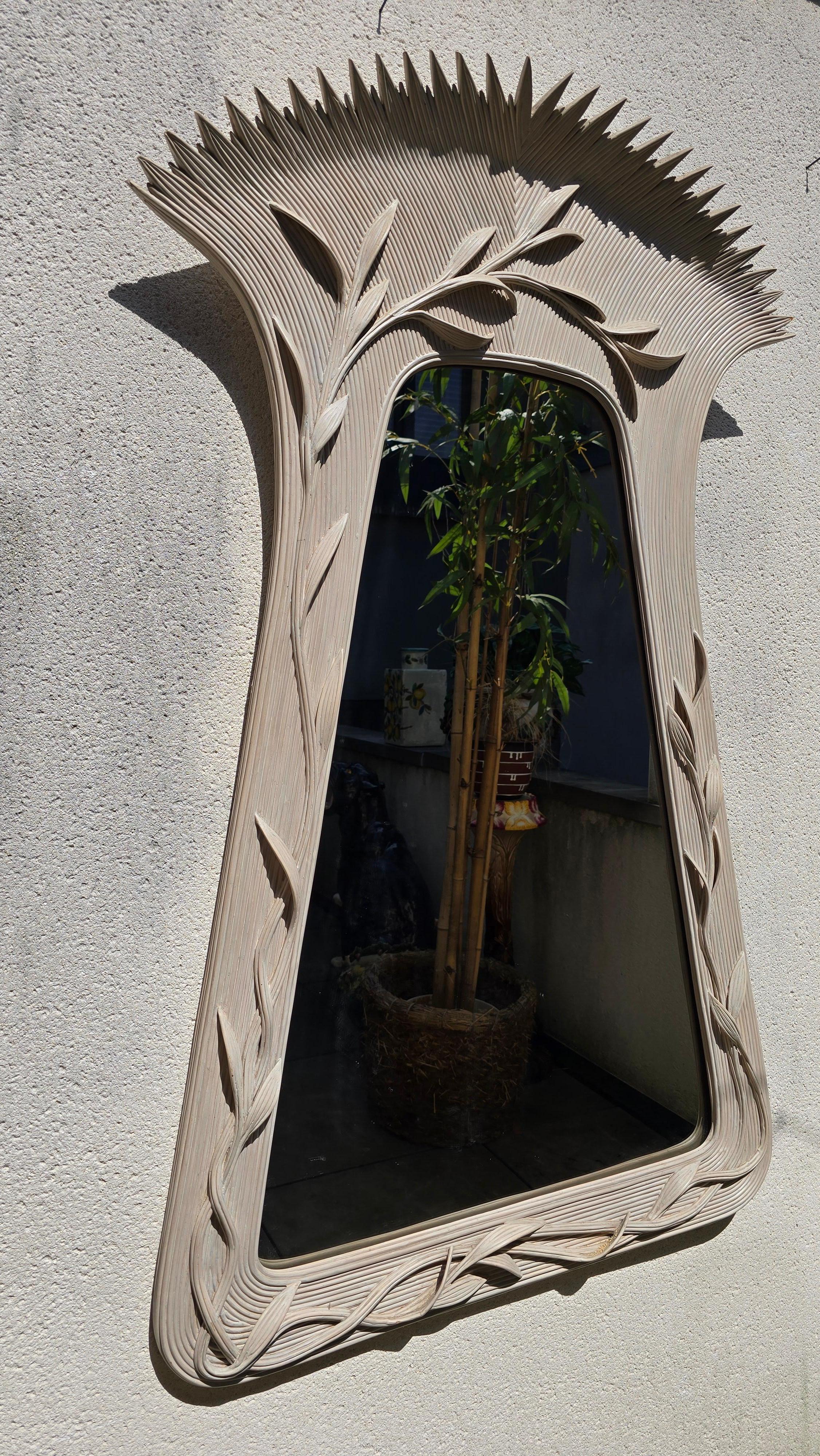 Europeo Specchio scultoreo unico di Betty Cobonpue - Collection'S in vendita