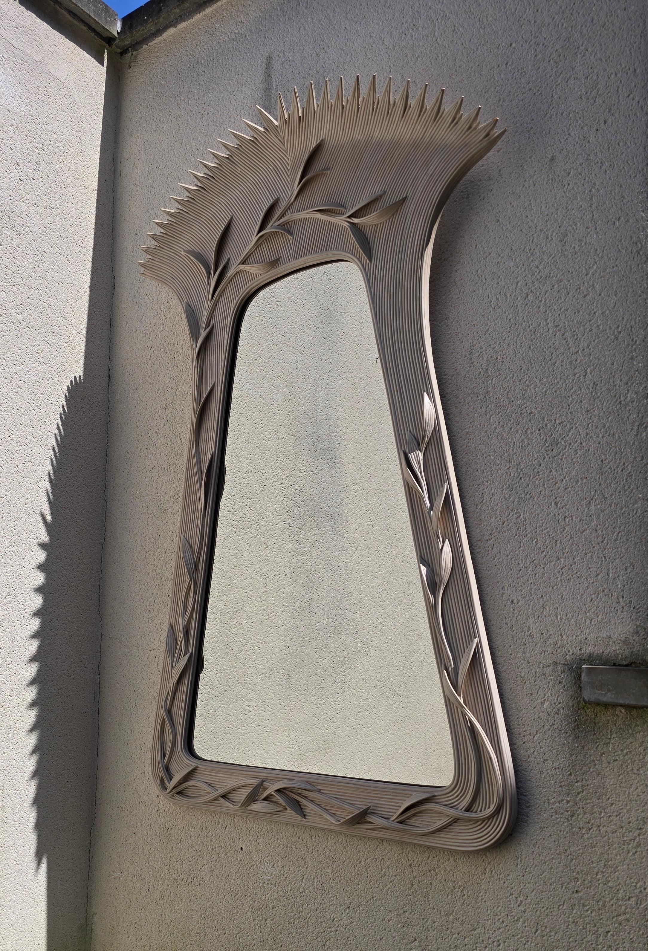 Specchio scultoreo unico di Betty Cobonpue - Collection'S In condizioni buone in vendita a Antwerp, BE