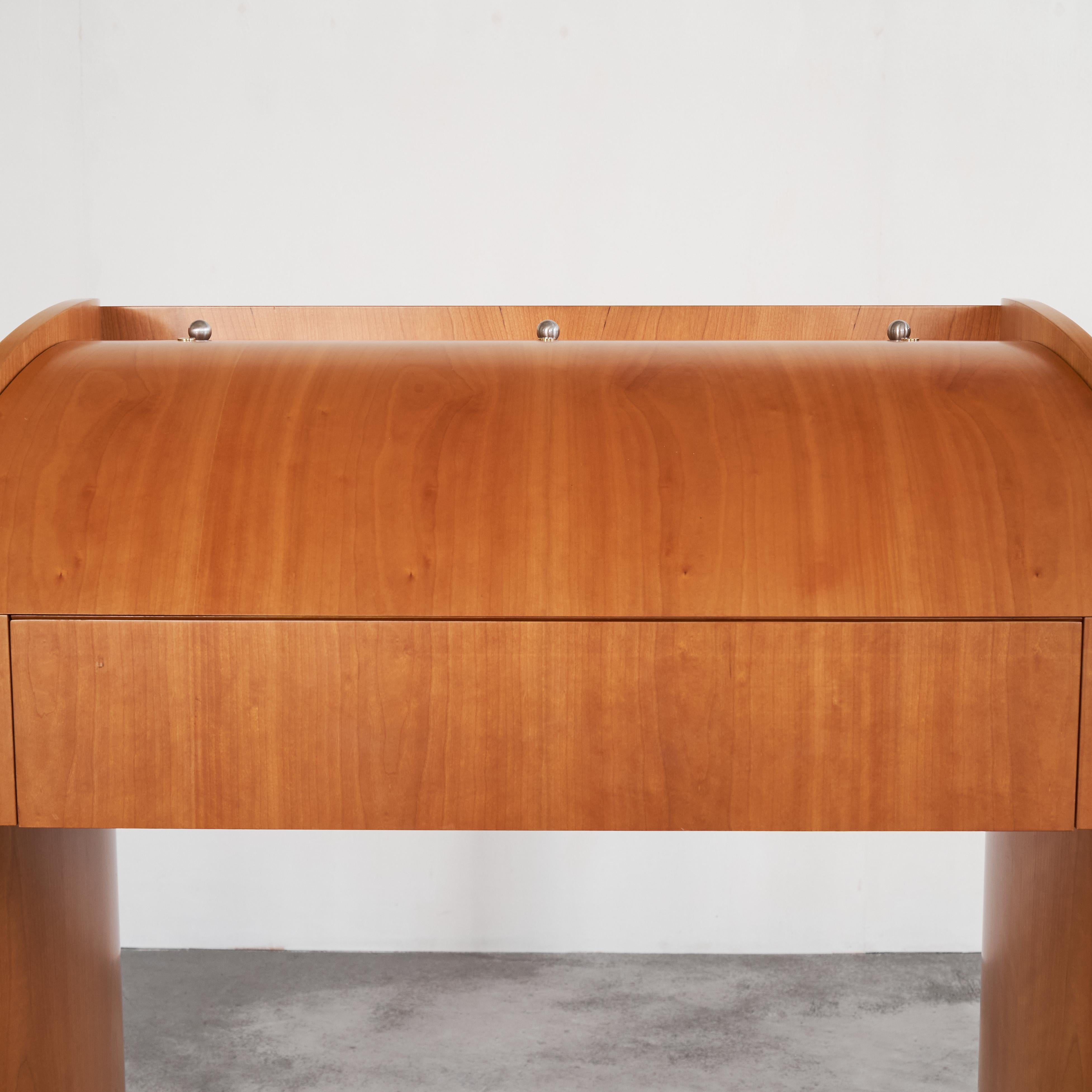 Unique Sculptural Secretary Desk in Maple 1990s 10